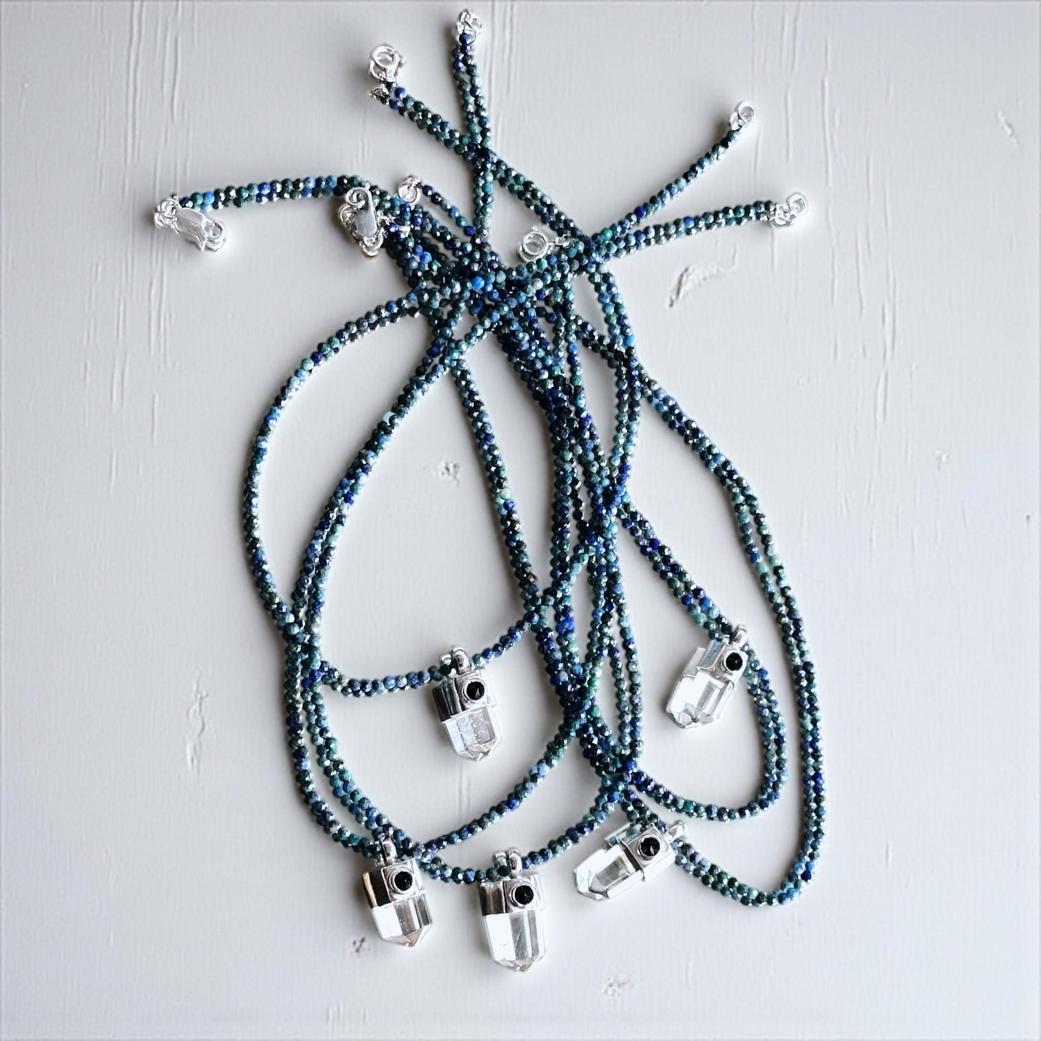 Collar Prana - Azuritas y Lápiz Lazuli