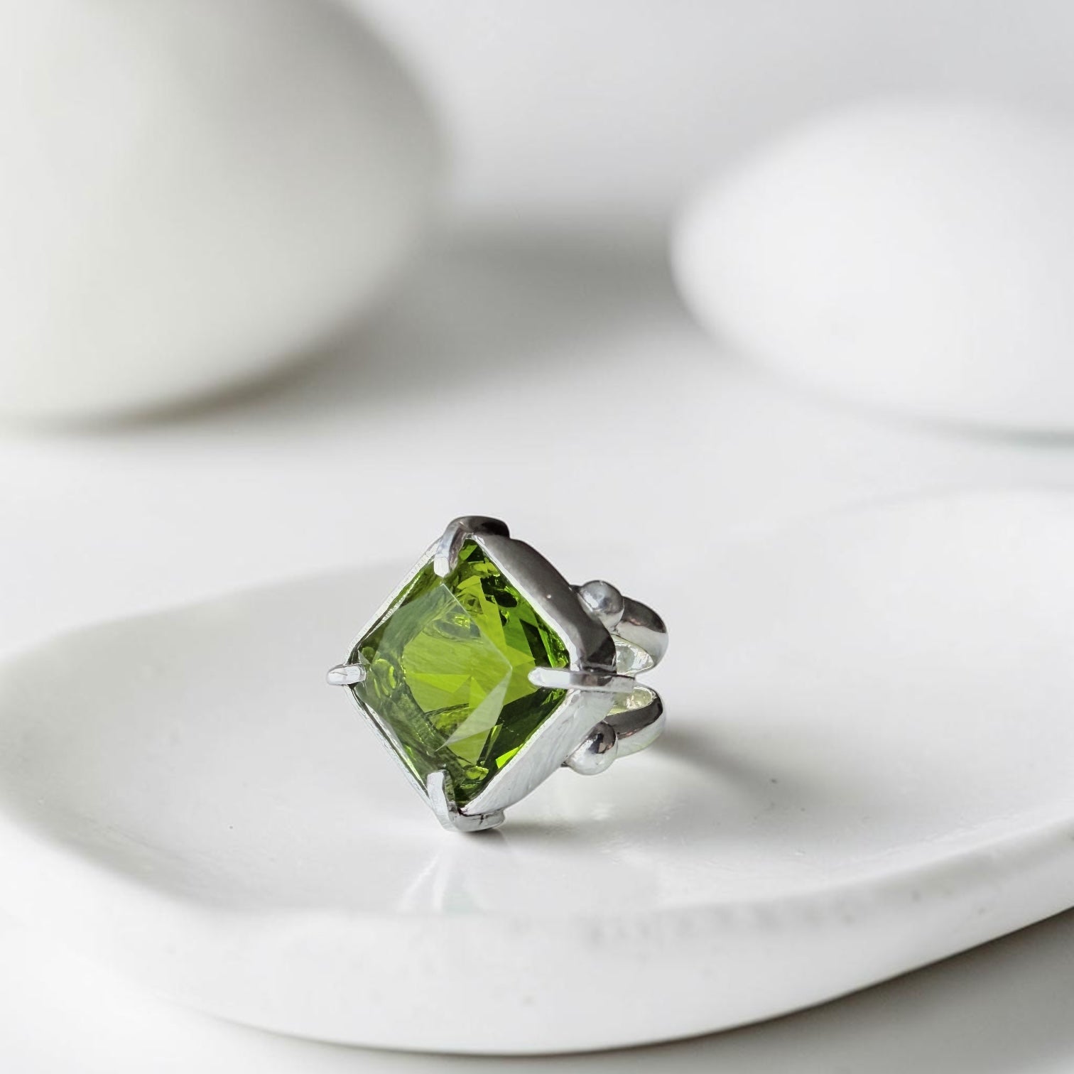 Anillo Soberana - Green Apple