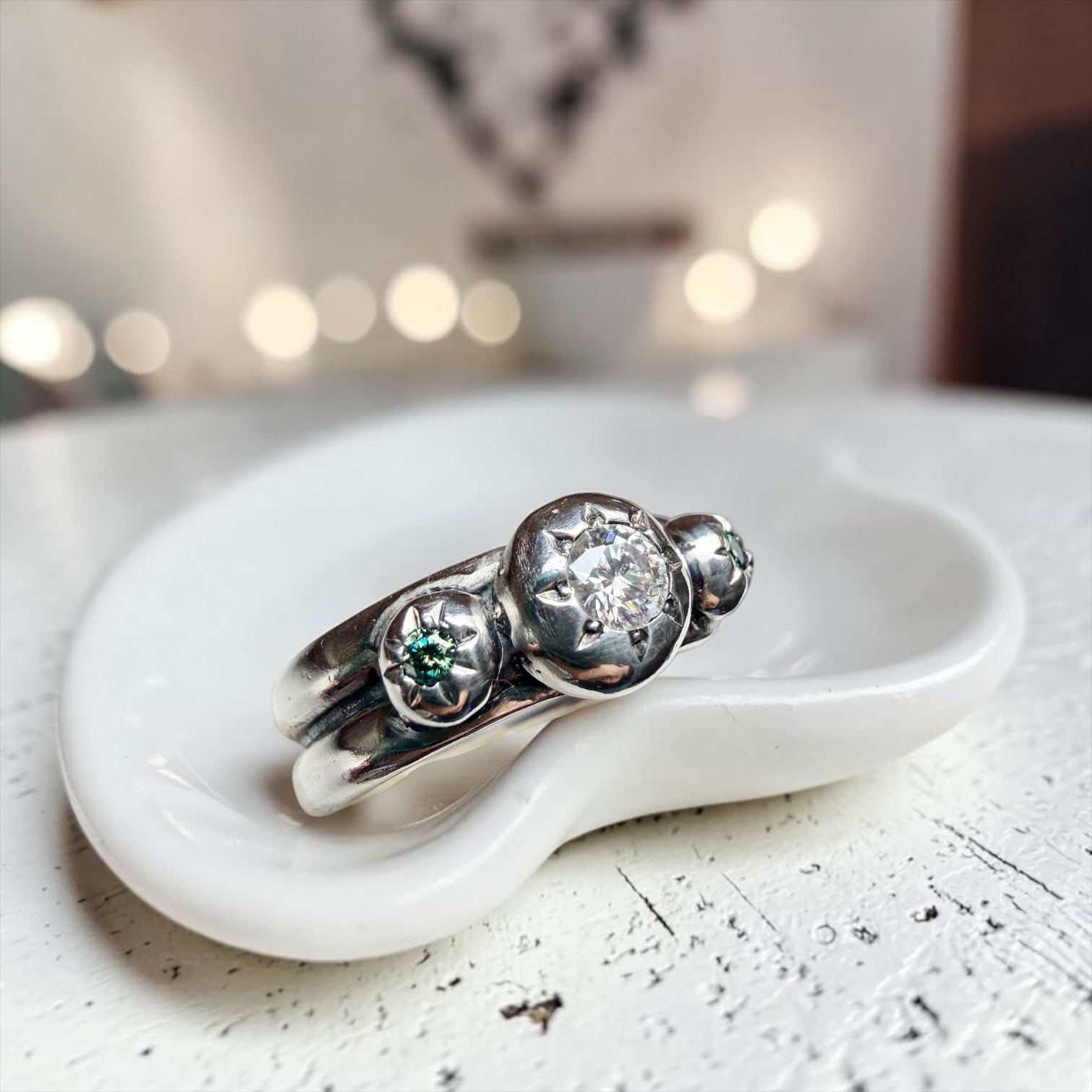 Anillo Bochas Glam