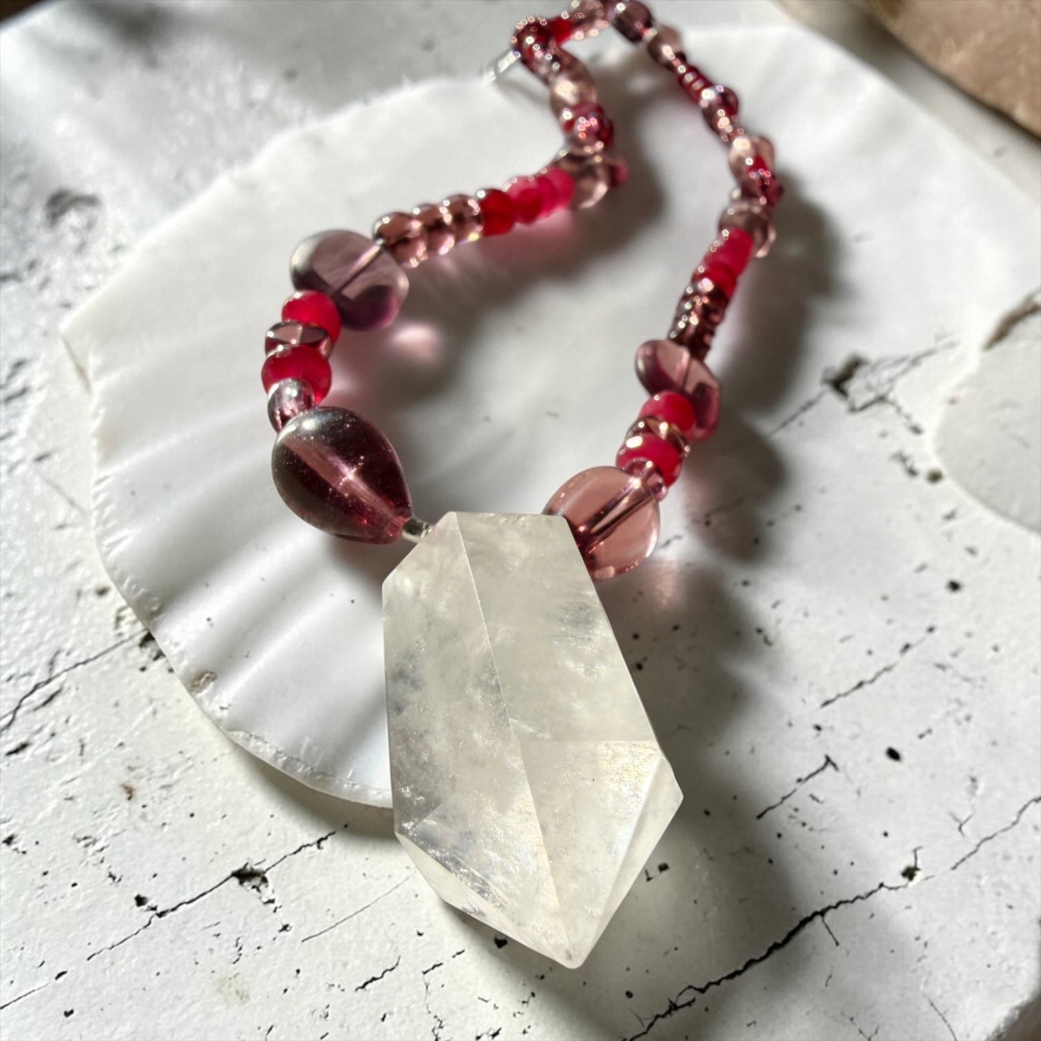 Collar Tibetano - Blush