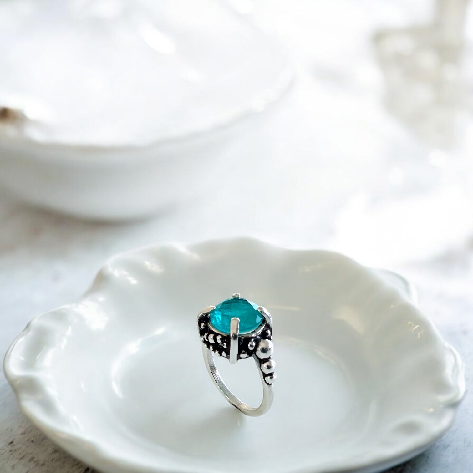 Anillo Leontina + Piedra a elección