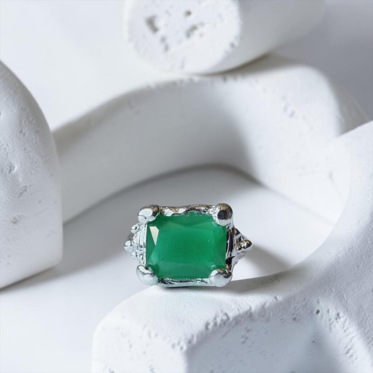 Anillo Allegoria - Emerald Green