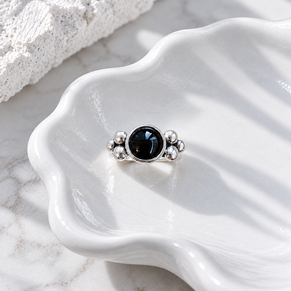 Anillo Elisa Simple - Onix