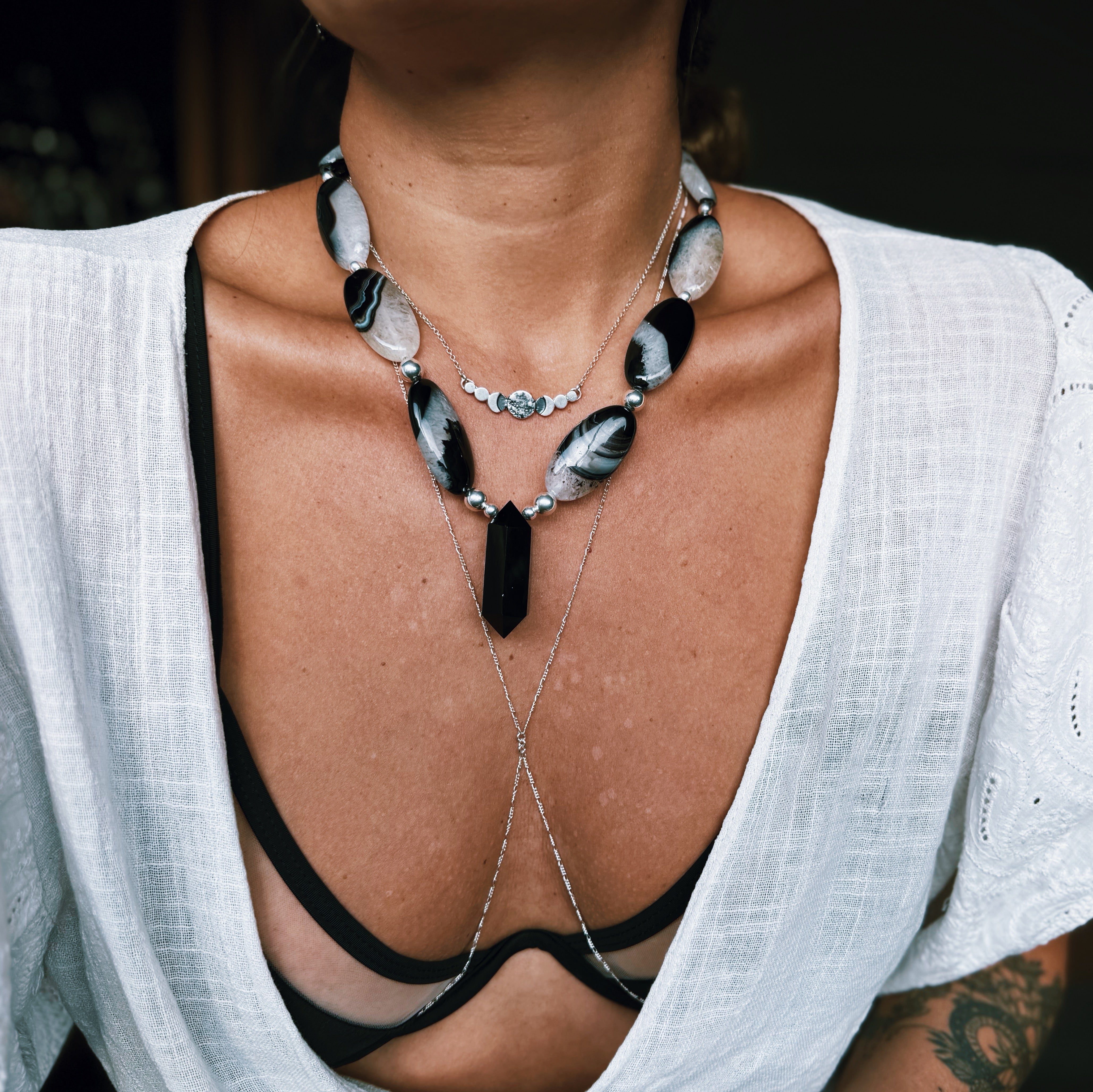 Collar Madame Noir