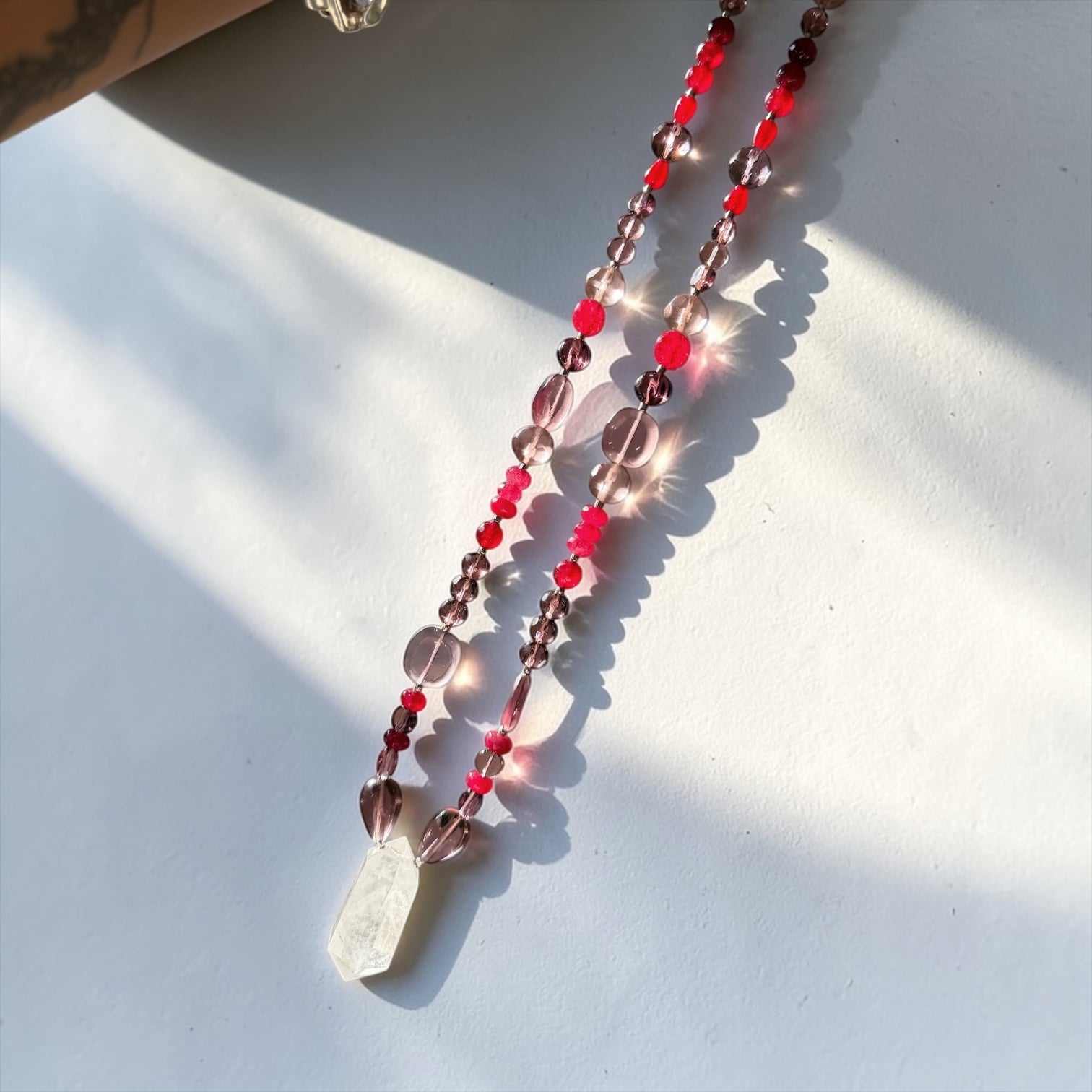 Collar Tibetano - Blush