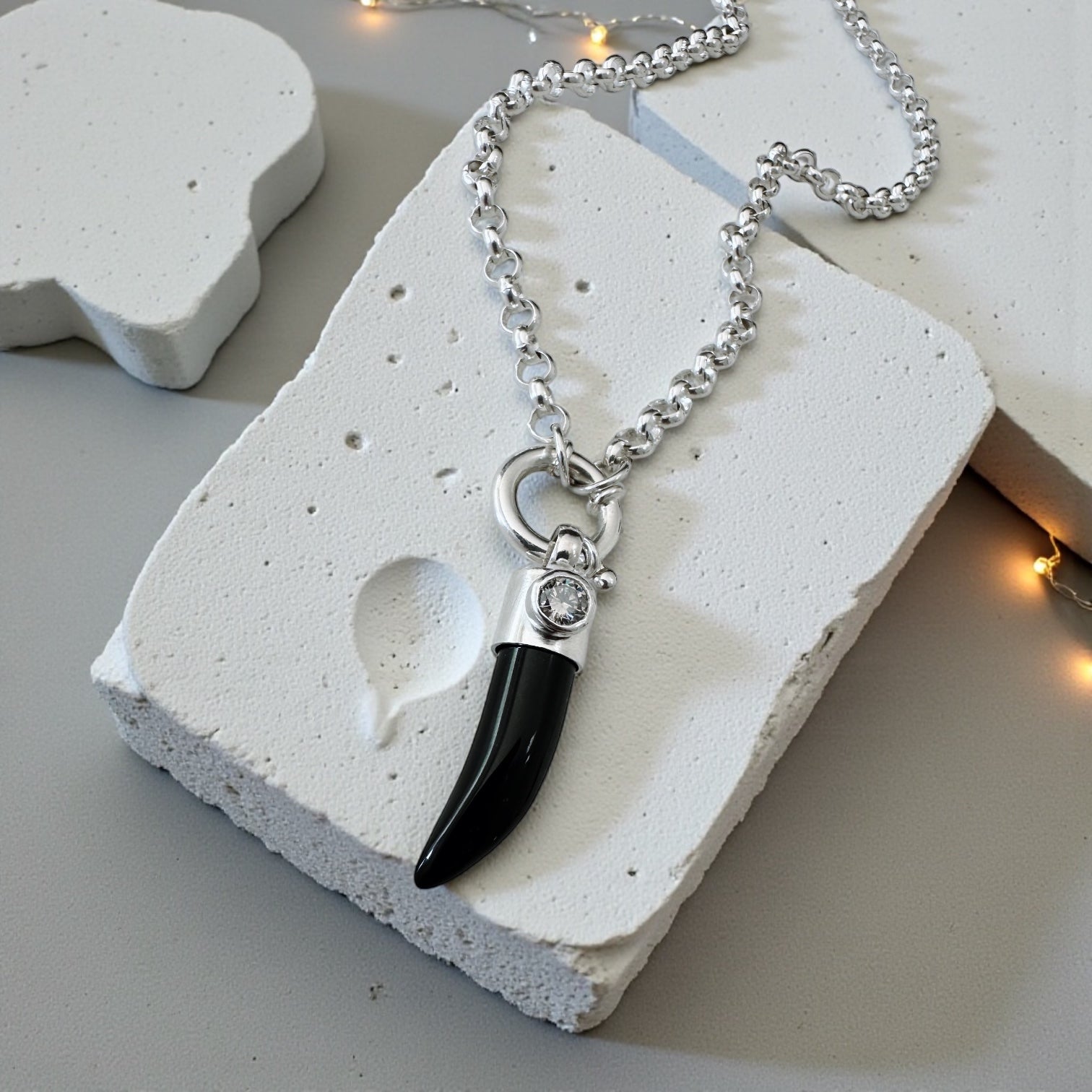 Colgante Cornicello Nero