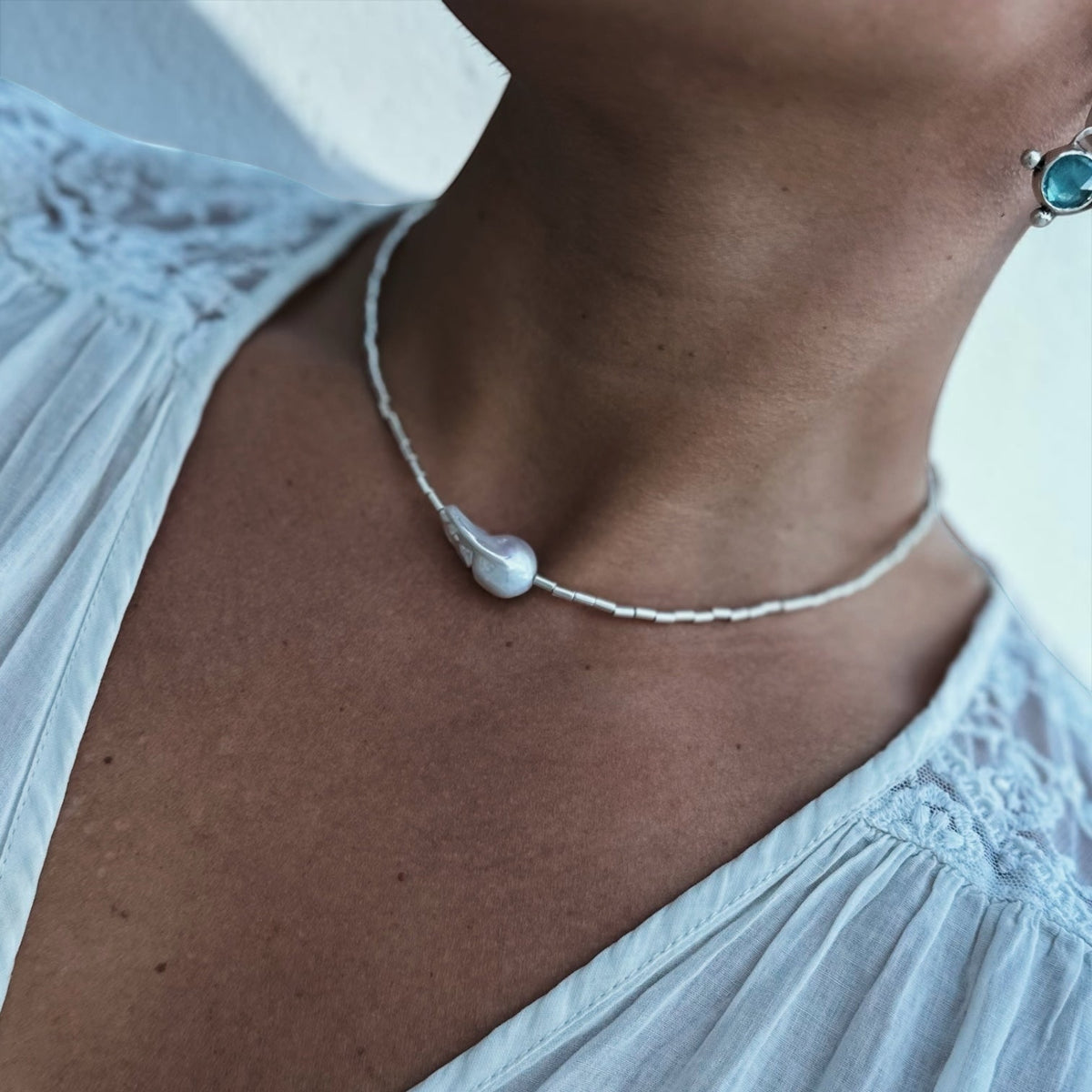 Collar Choker Luz Serena