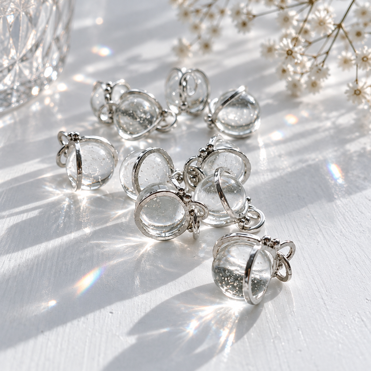 Colgante Mini Halo Antiestress "XL” - Crystal
