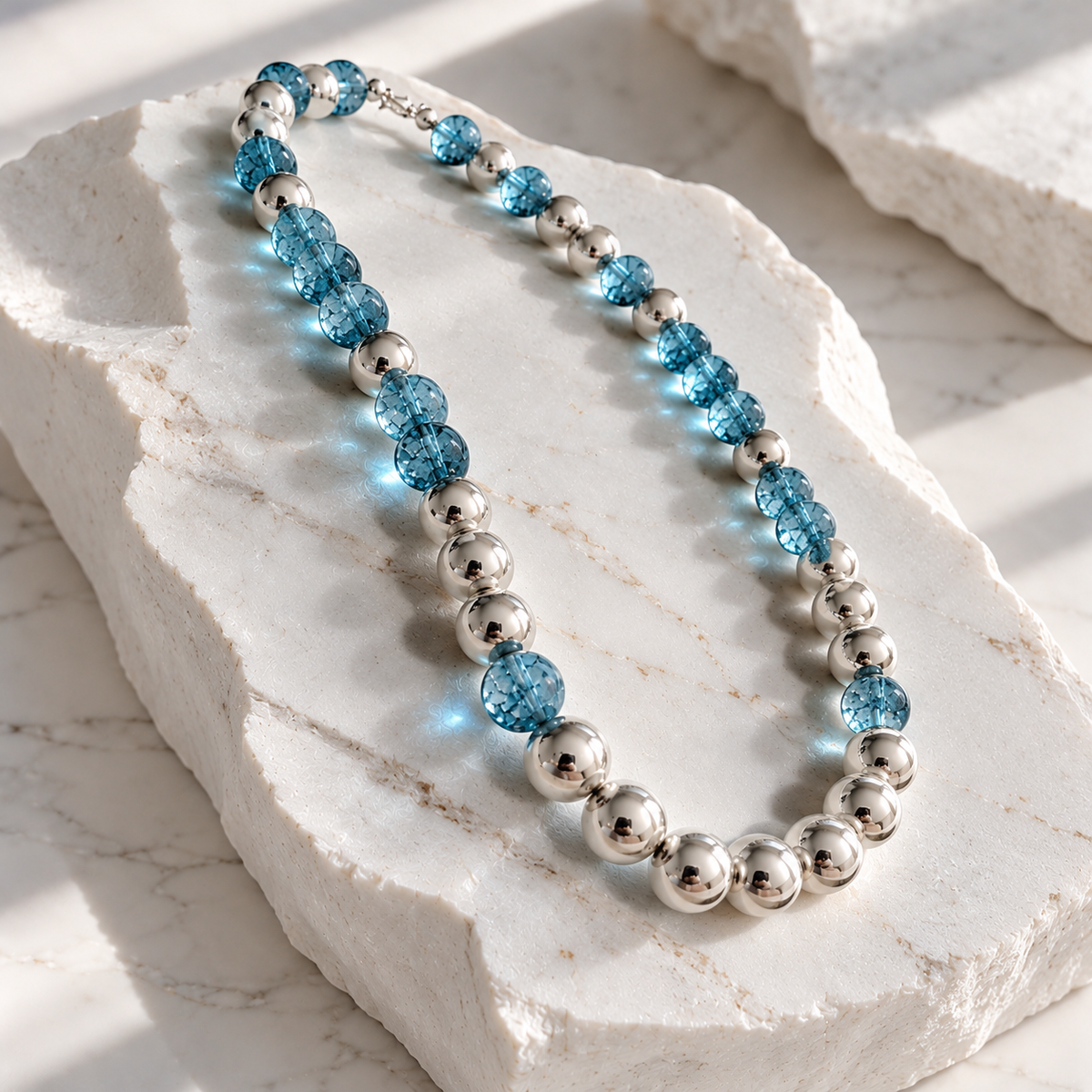 Collar Rocking Balls “ Cielo de Verano”