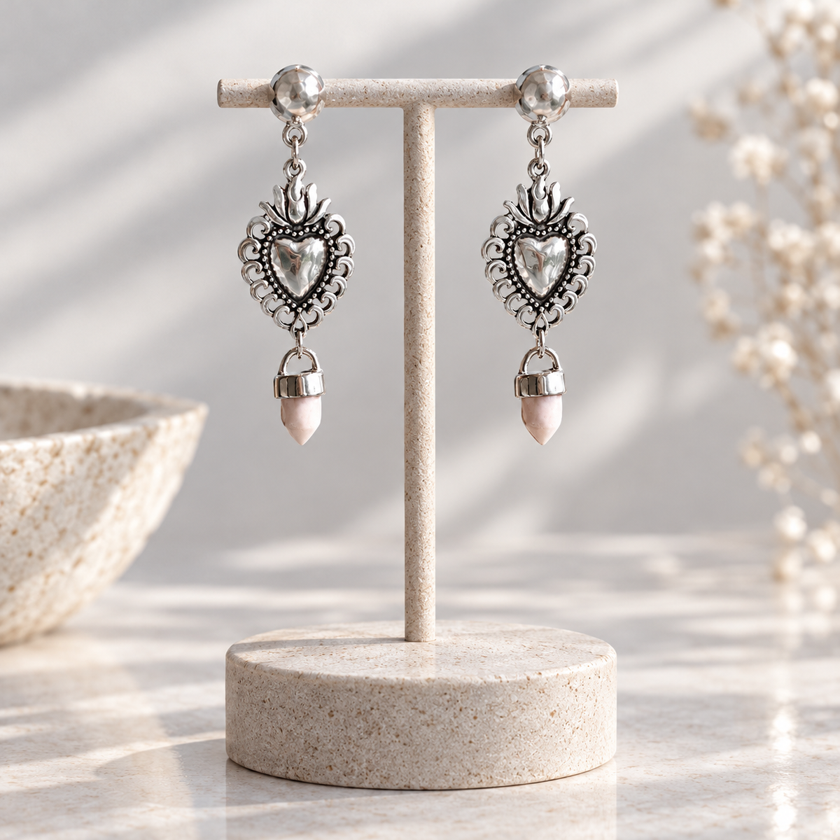 Aros Detente Monterrey + Mini punta piedra a elección - PREVENTA