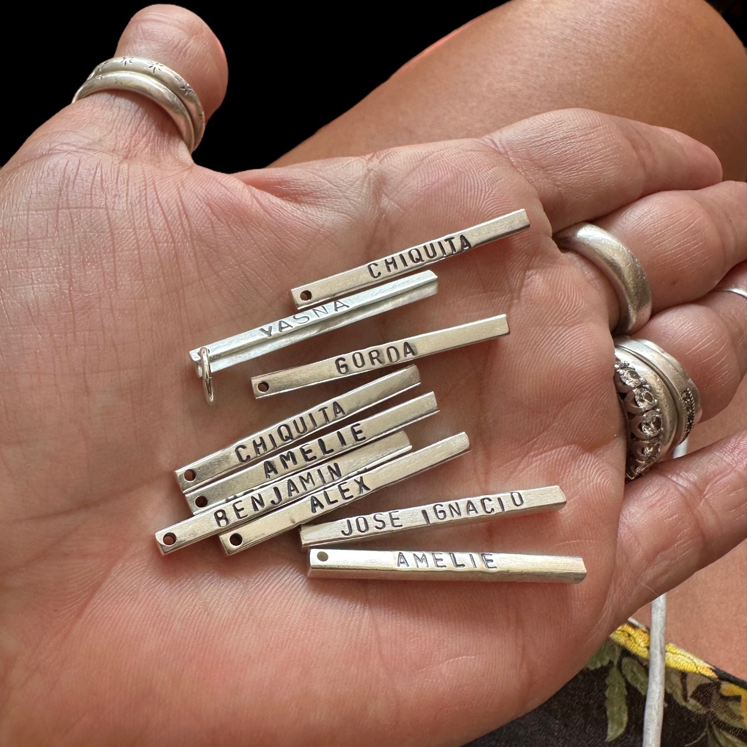 Colgante mini Lingote Personalizado