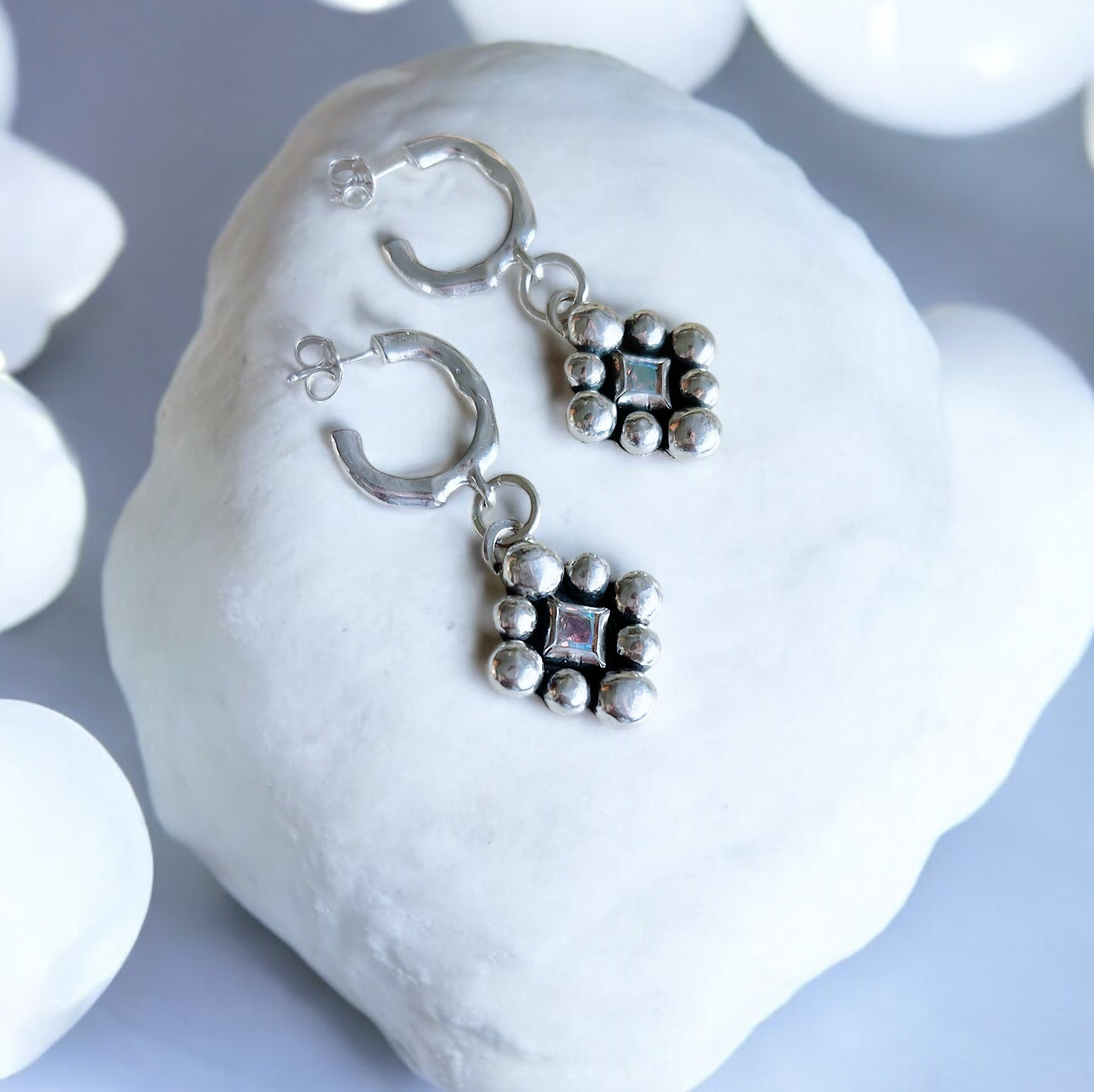 Aros Prisma Goa + Piedra a Eleccion