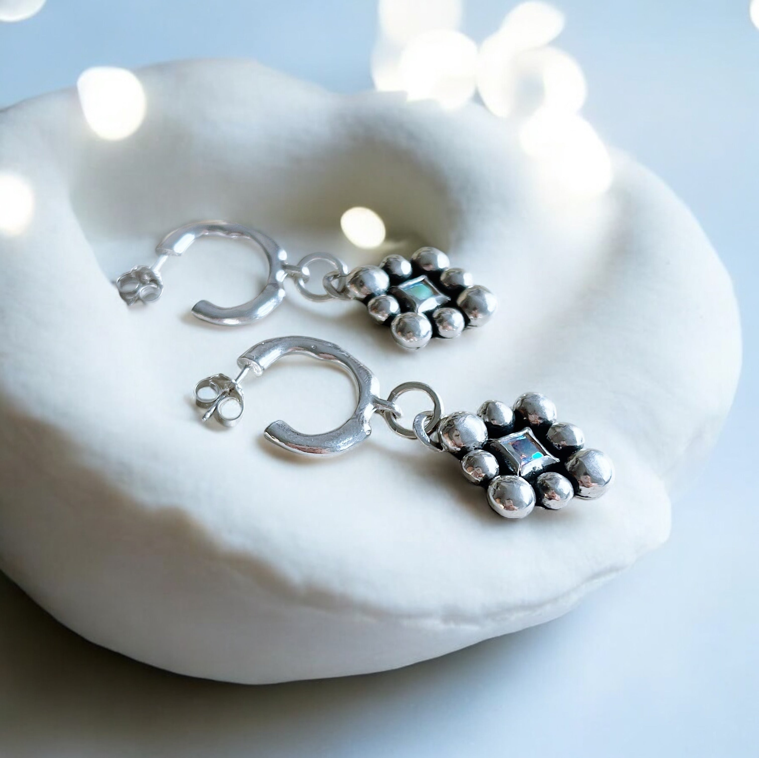 Aros Prisma Goa + Piedra a Eleccion