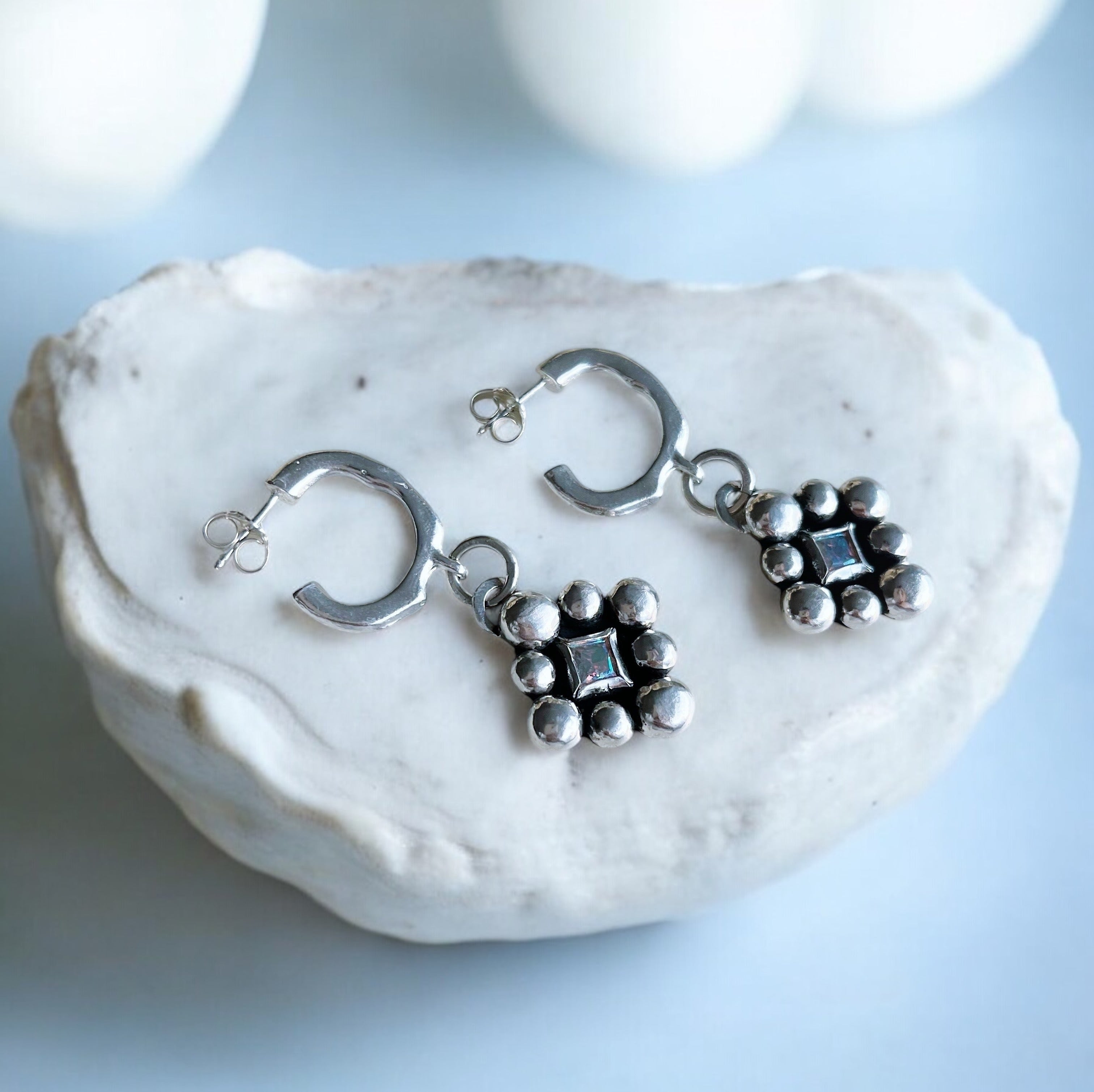 Aros Prisma Goa + Piedra a Eleccion