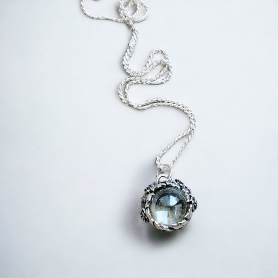 Colgante Halo Perséfone Aura Silver
