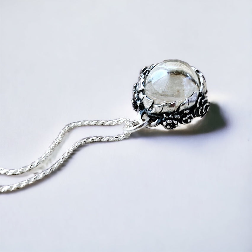 Colgante Halo Perséfone Aura Silver