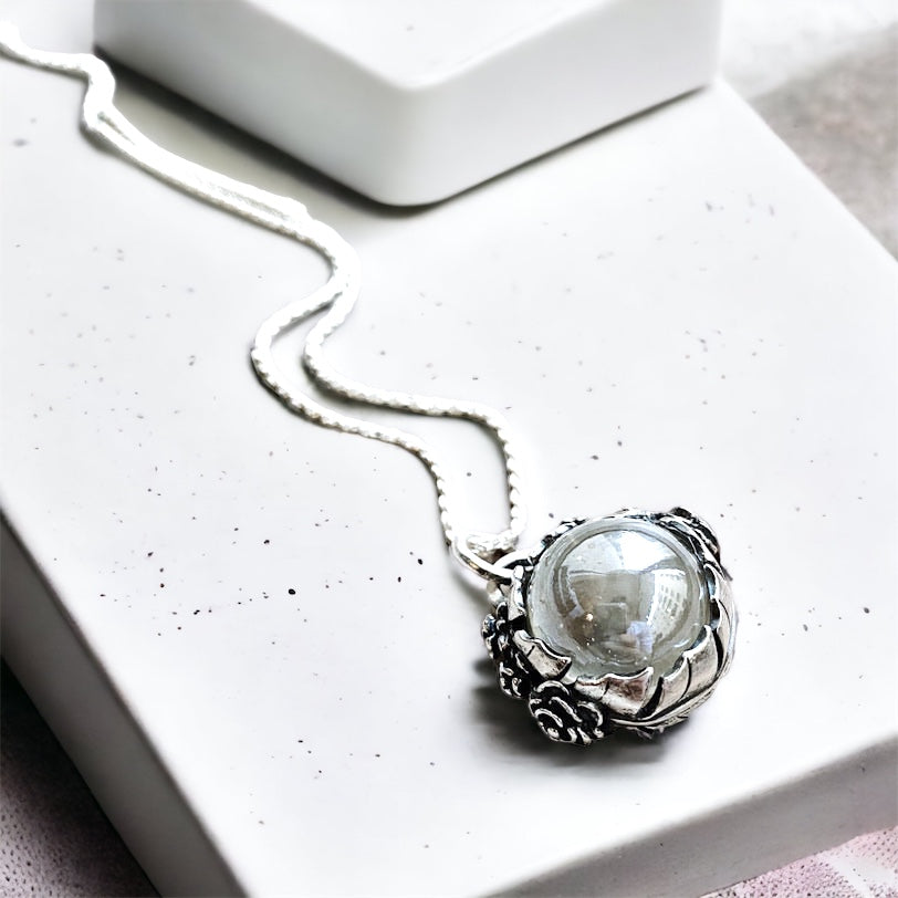 Colgante Halo Perséfone Aura Silver