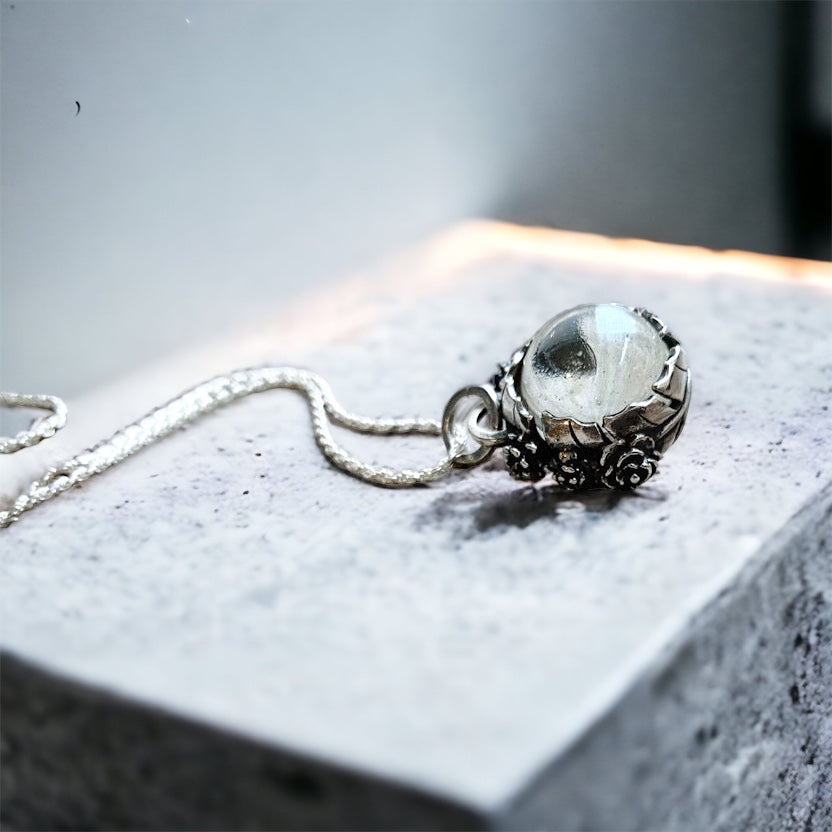 Colgante Halo Perséfone Aura Silver