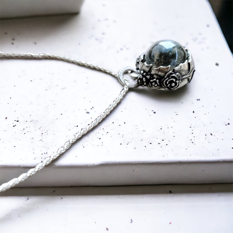 Colgante Halo Perséfone Aura Silver