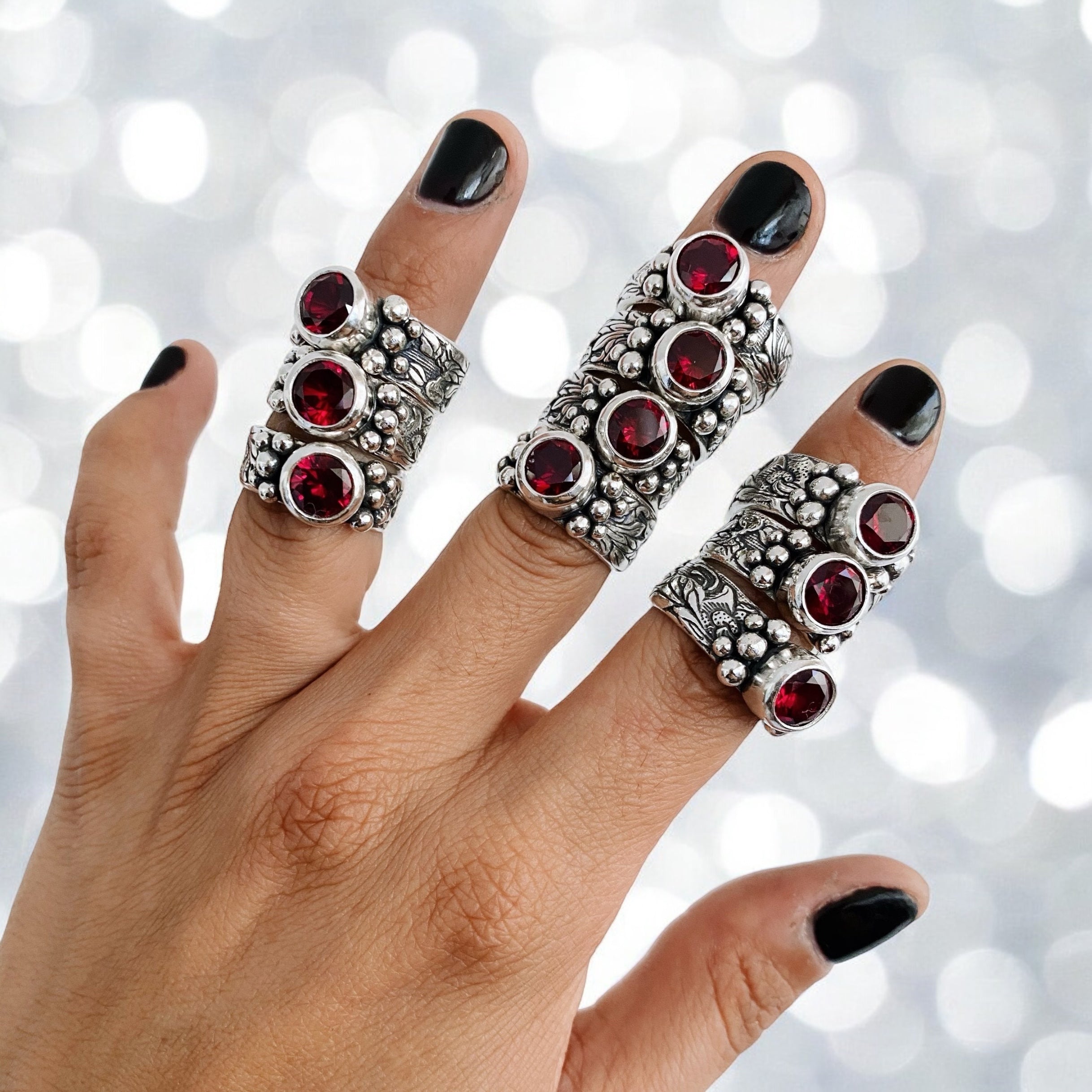 Anillo Carmen Flamenco / Piedra a eleccion