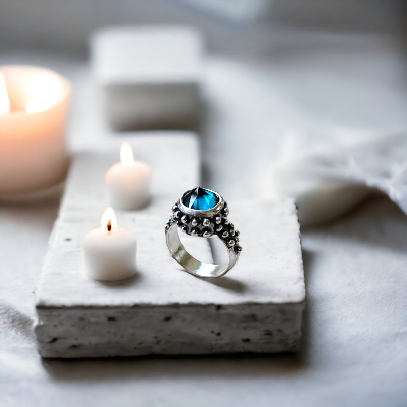 Anillo Leo Spike / Piedra a elección