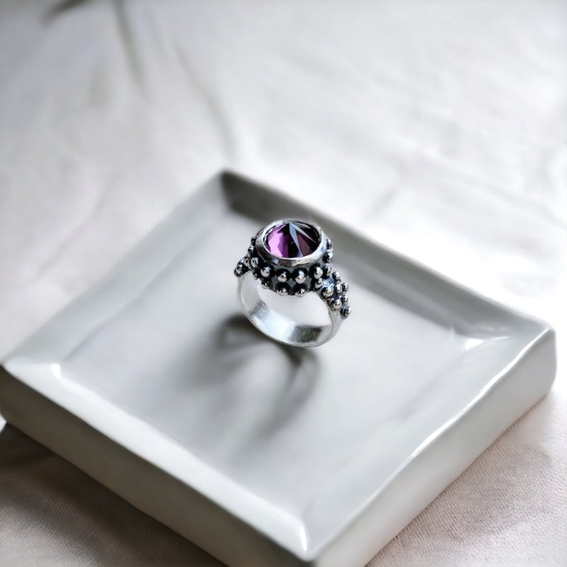Anillo Leo Spike / Piedra a elección