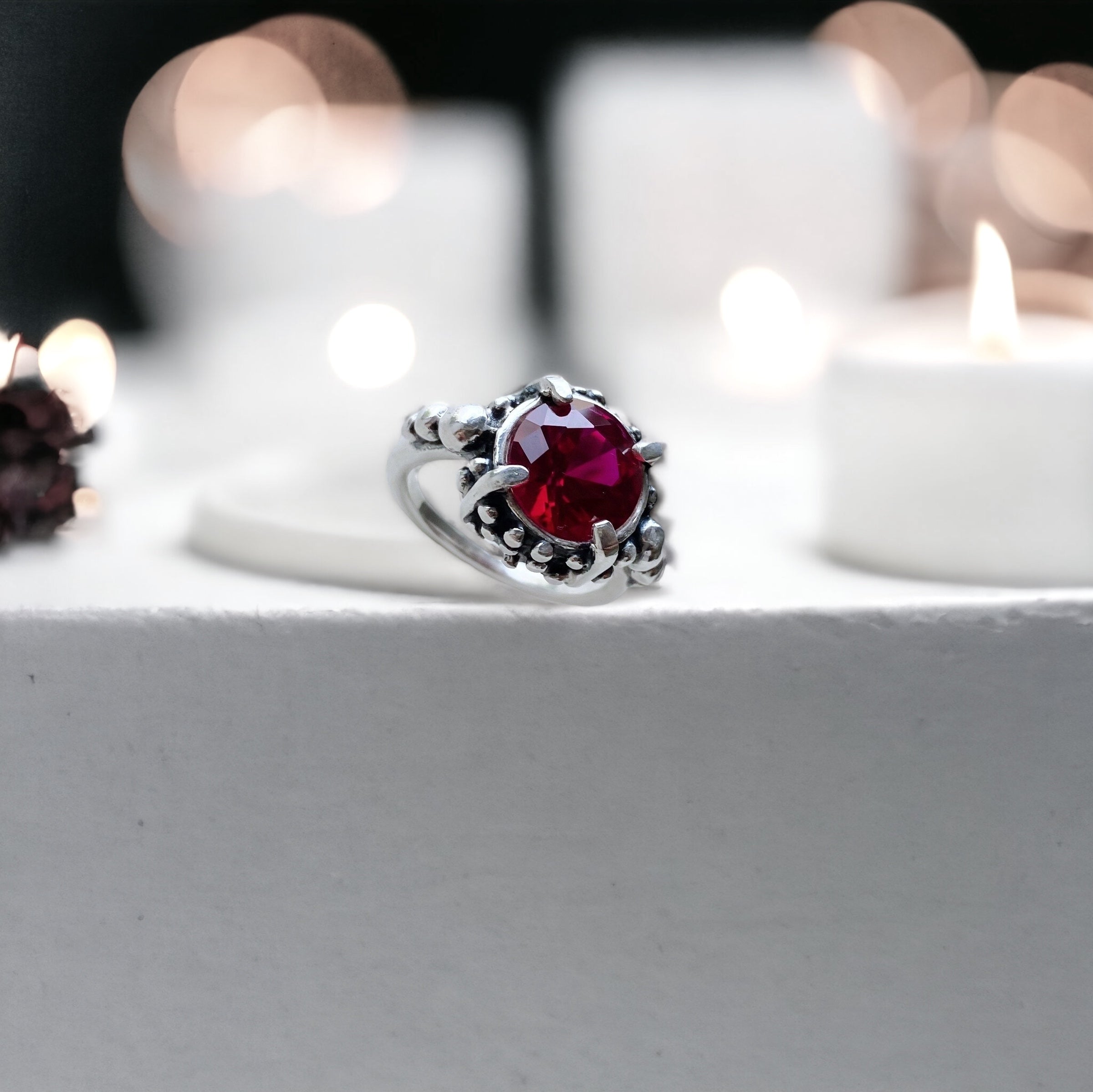 Anillo Leontina + Piedra a elección