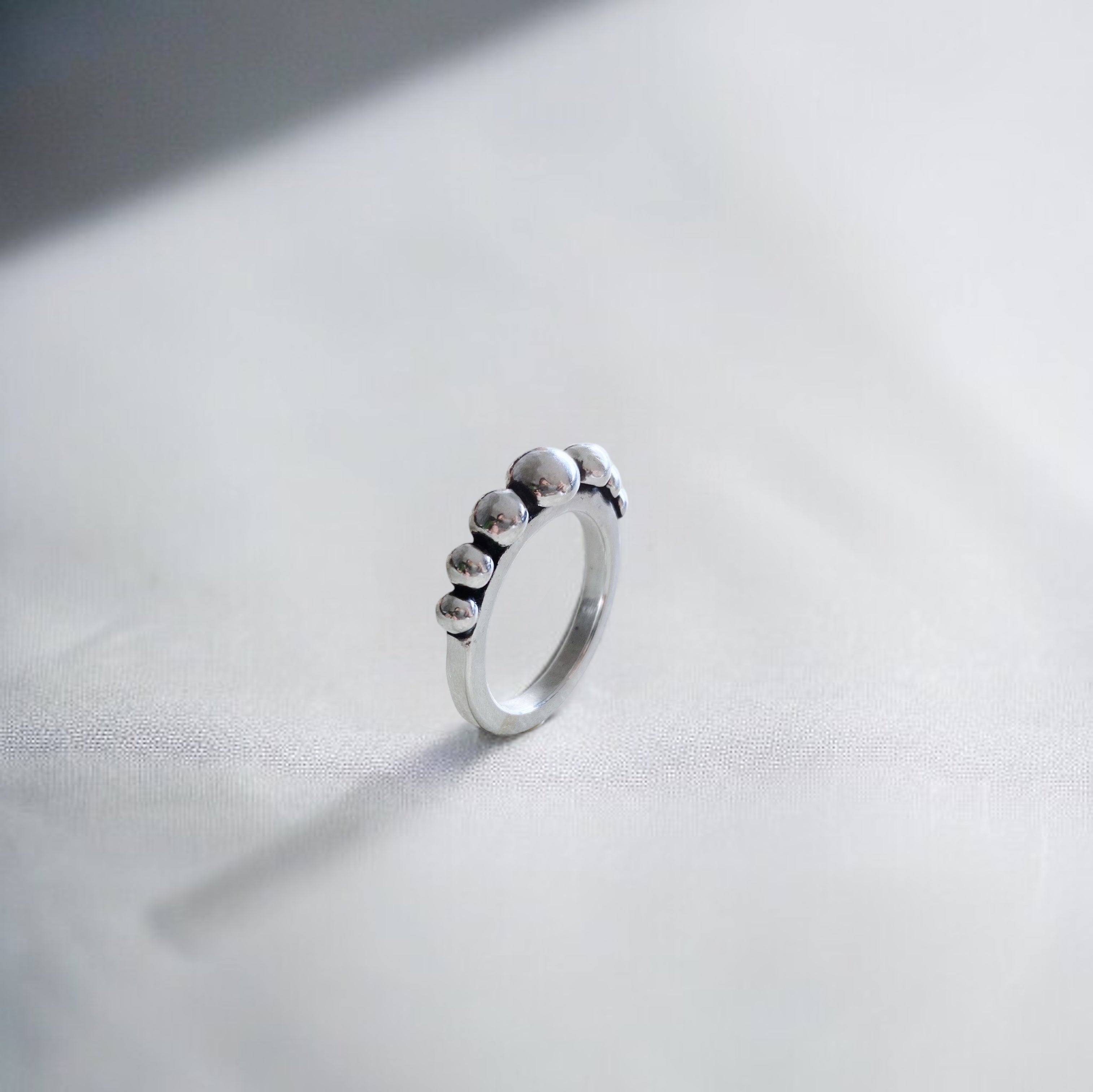 Anillo Flo BIG Silver