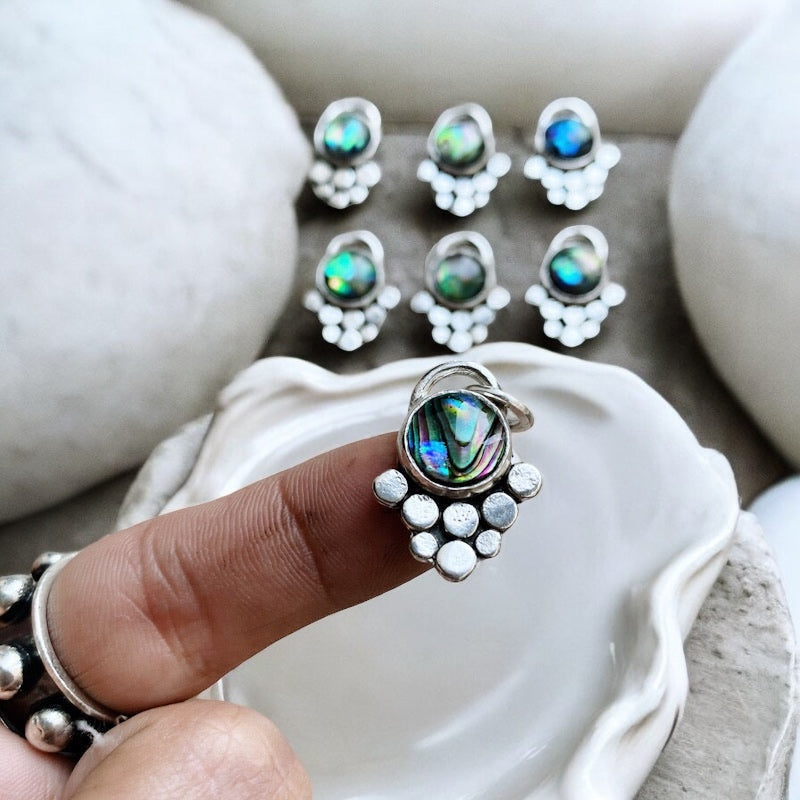 Colgante Romi Abalone Psicodelia