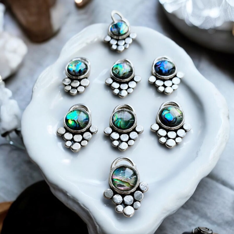Colgante Romi Abalone Psicodelia