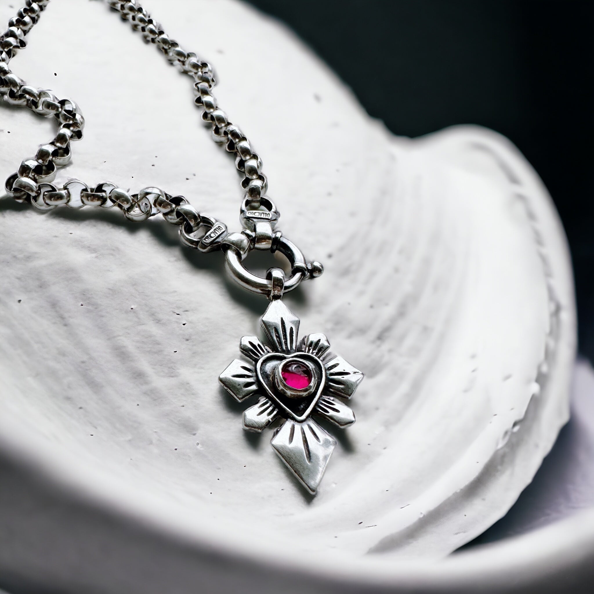 Colgante Corazón Rayos