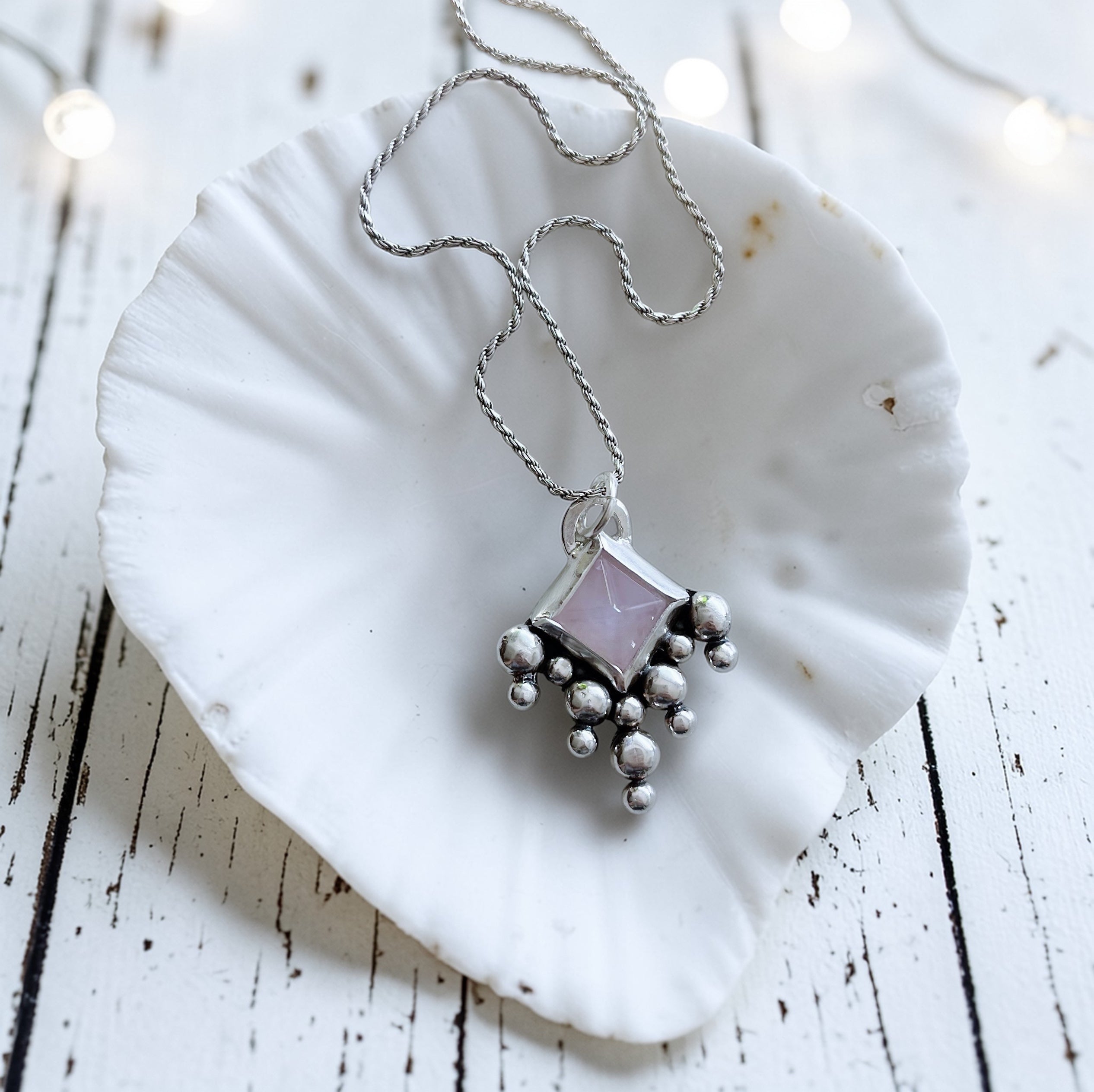 Colgante Prisma Jaipur / Varias Piedras