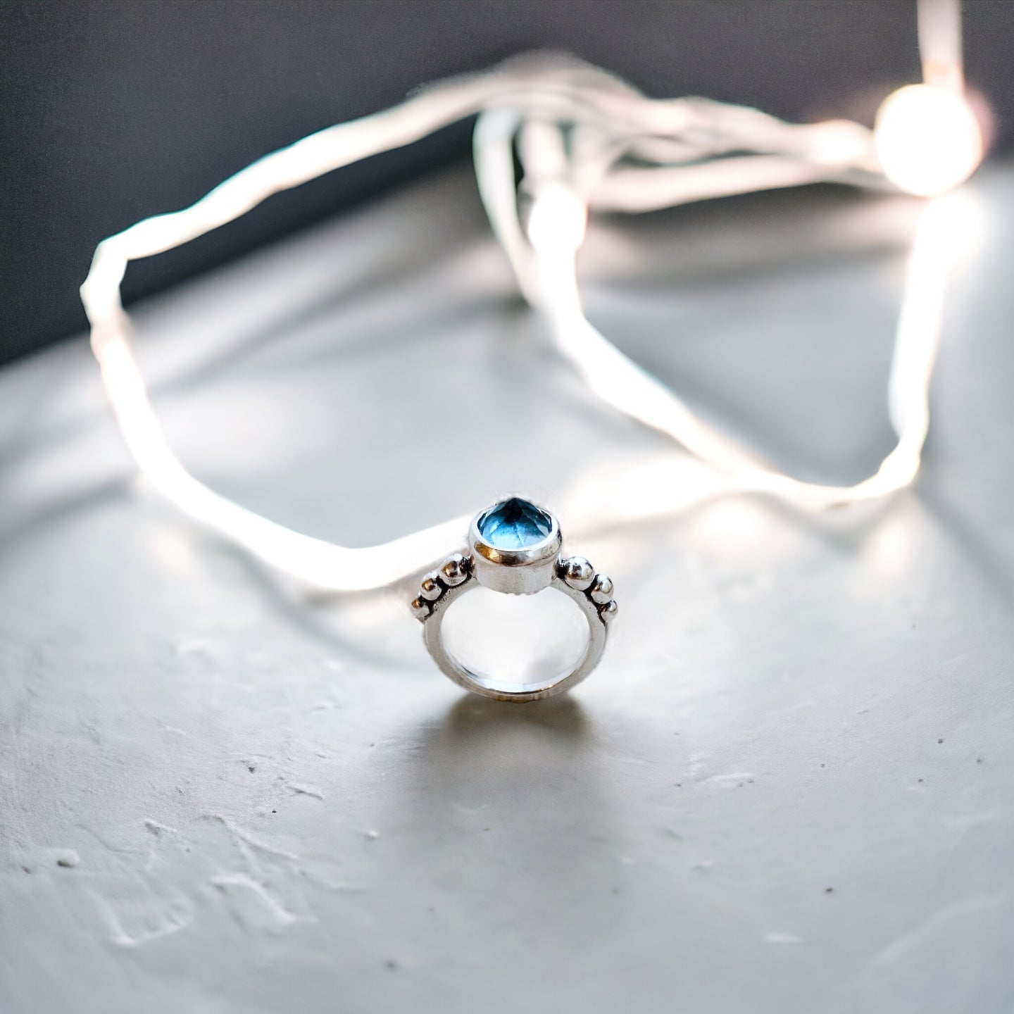 Anillo Flo Spike / PIEDRA A ELECCION