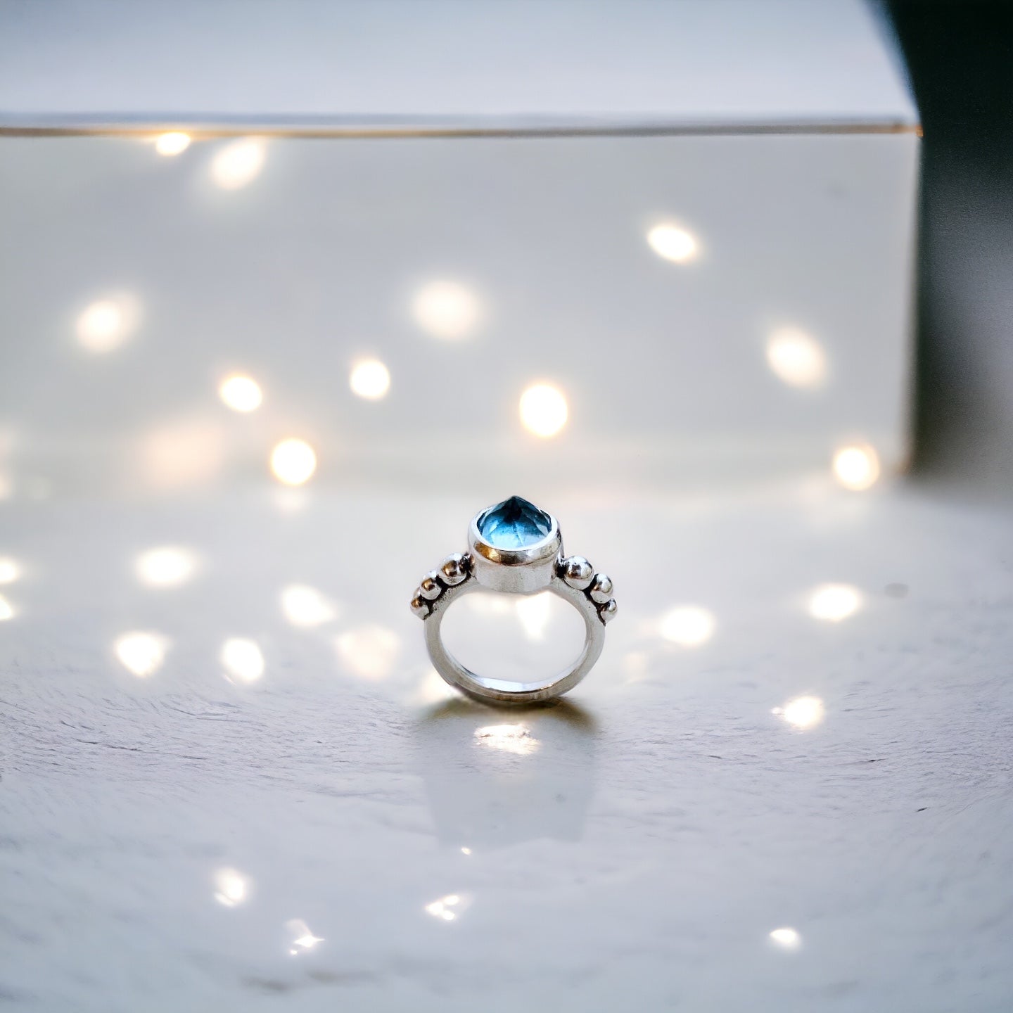 Anillo Flo Spike / PIEDRA A ELECCION