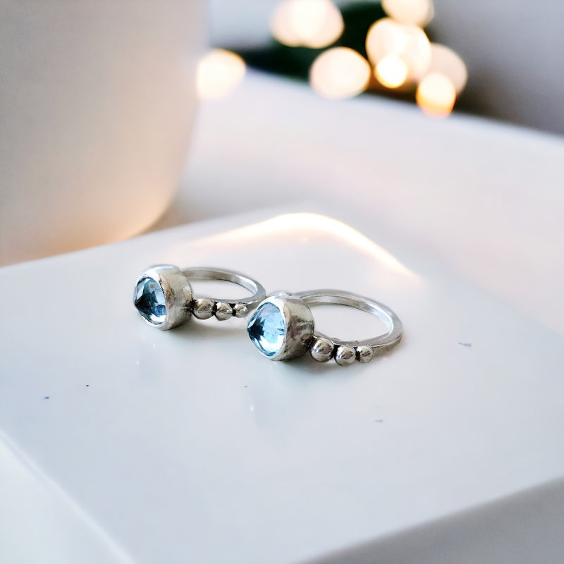 Anillo Flo Spike / PIEDRA A ELECCION