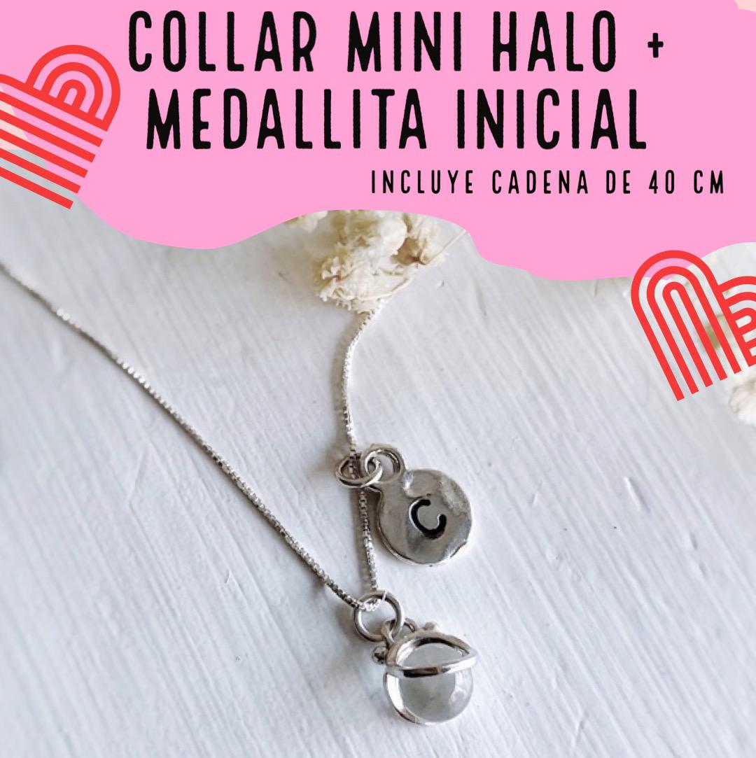 Collar Mini Halo + Cadena 40 cm