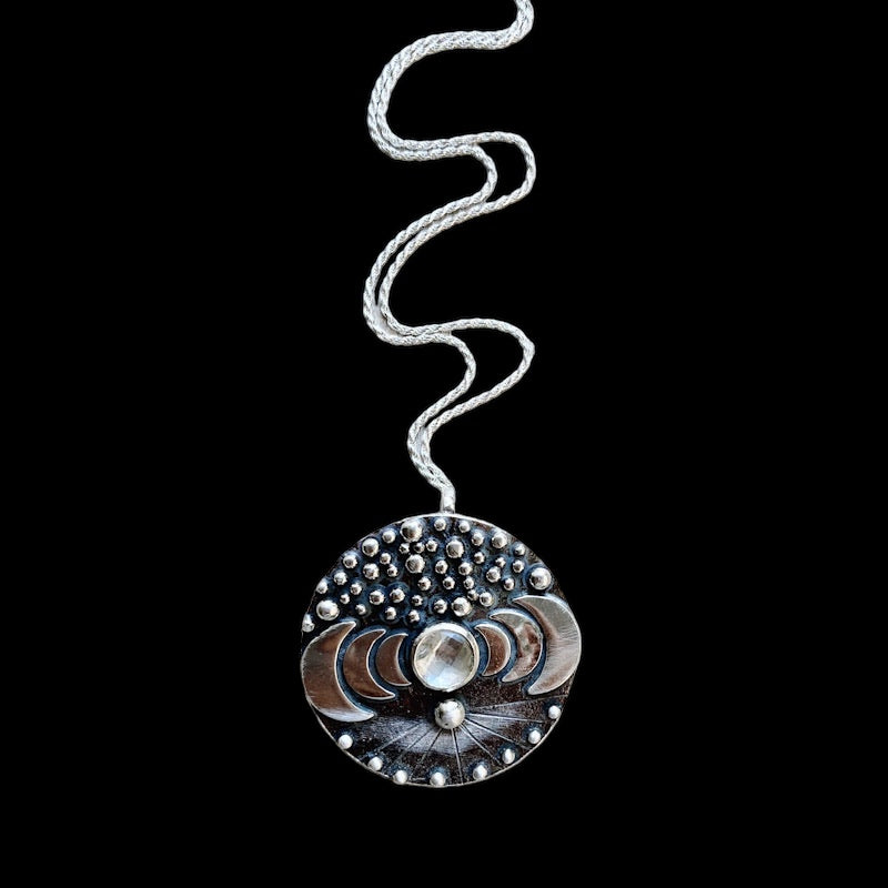 Colgante Big Bang Cuarzo Briolette