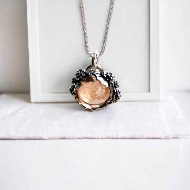 Colgante Halo Persefone Aura Peach Melba - PREVENTA