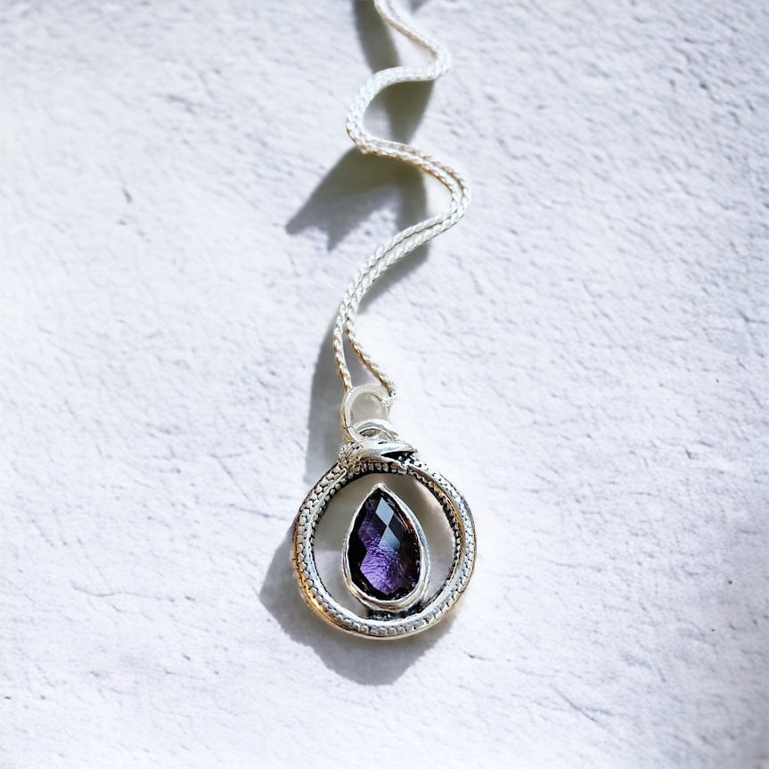 Colgante Ouroboros Purple Rain