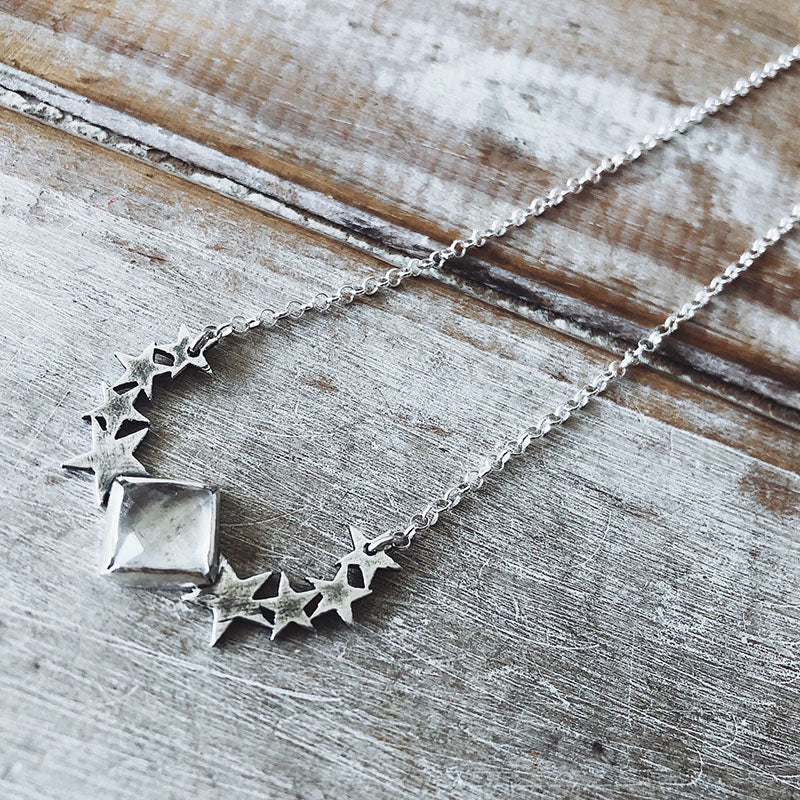Collar All Star Topacio Blanco