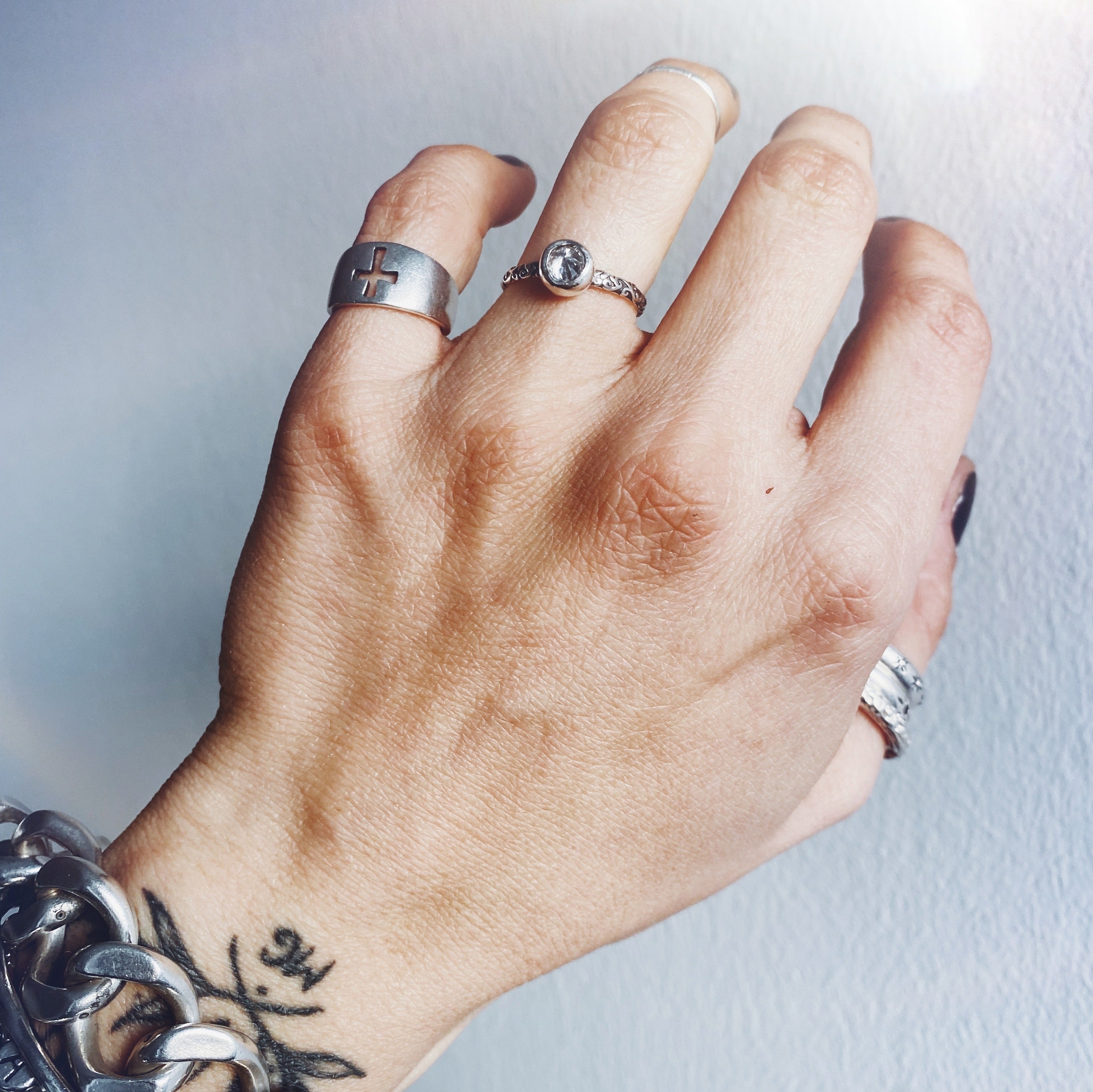 Anillo Minimal Barroco