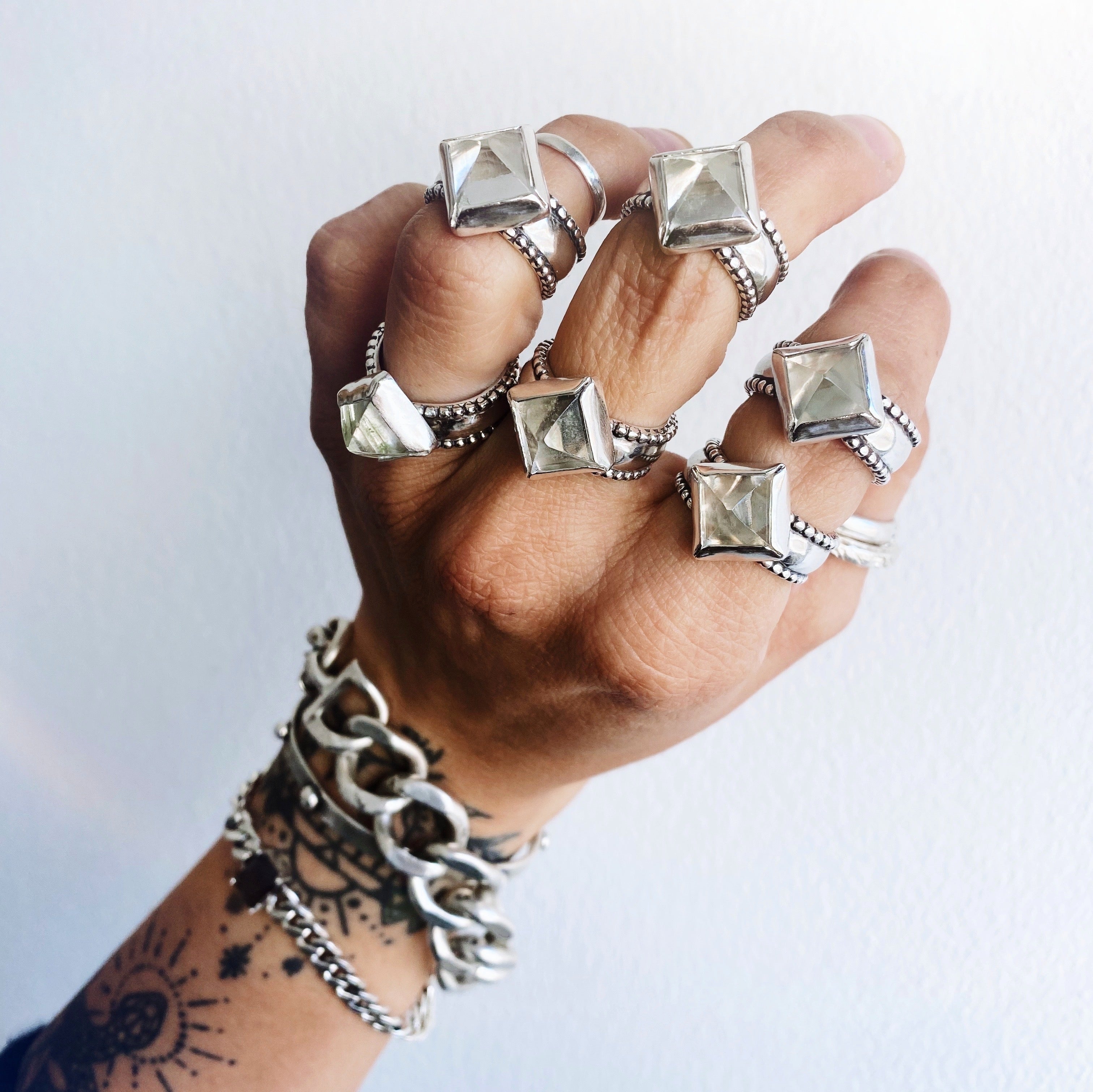 Anillo Giza Cuarzo