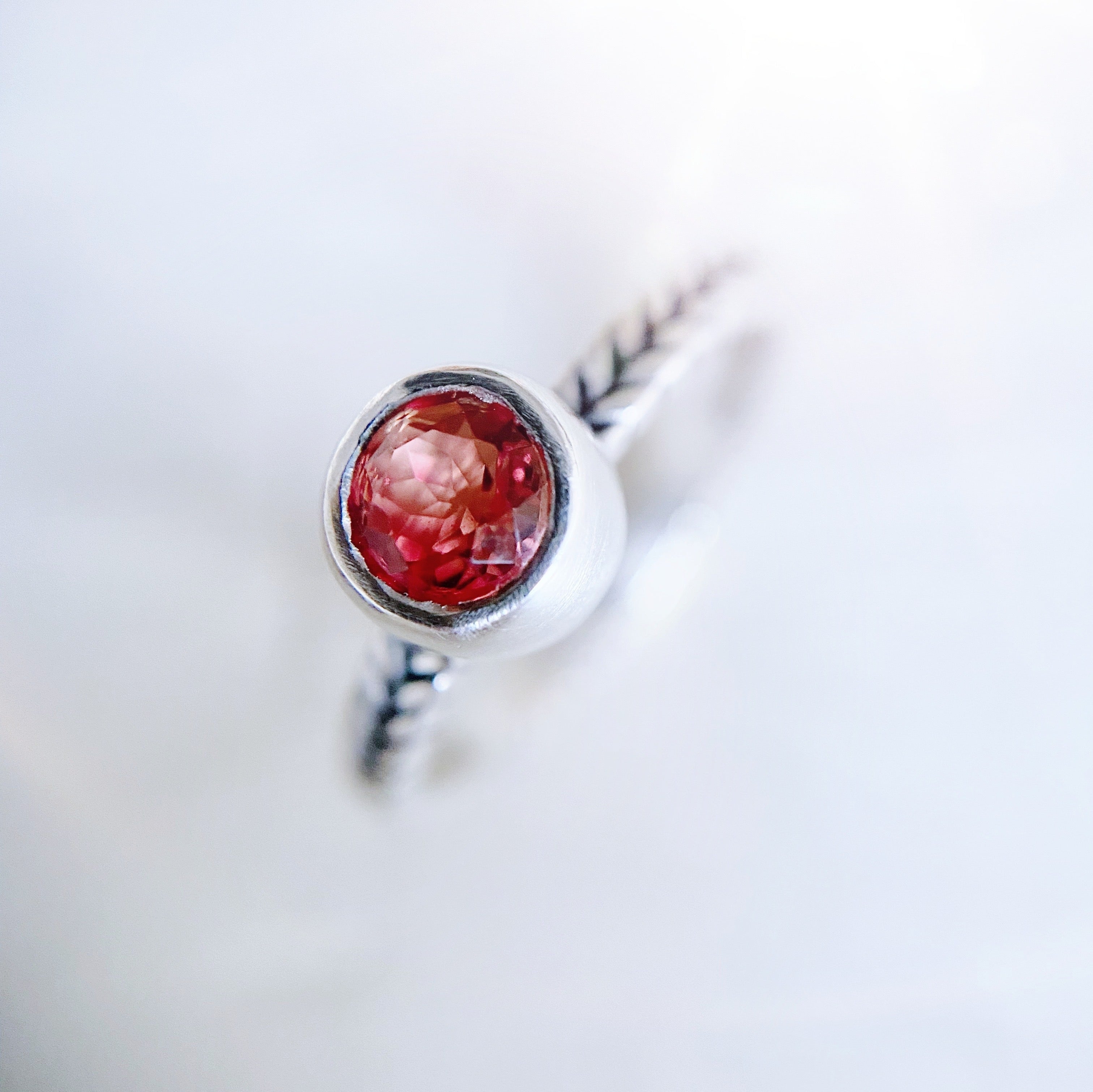 Anillo Espiga Cherry Blossom