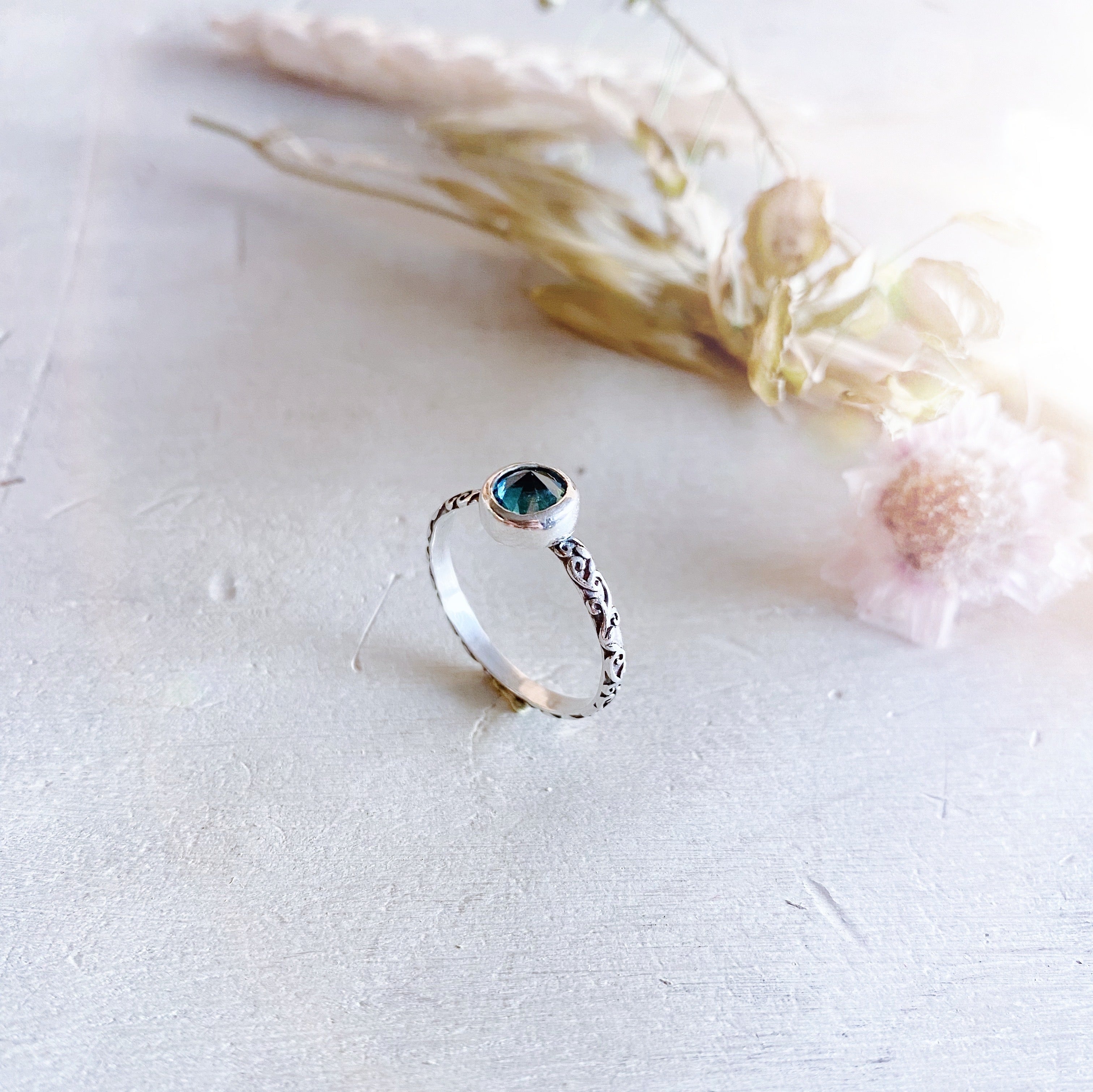 Anillo Minimal Barroco