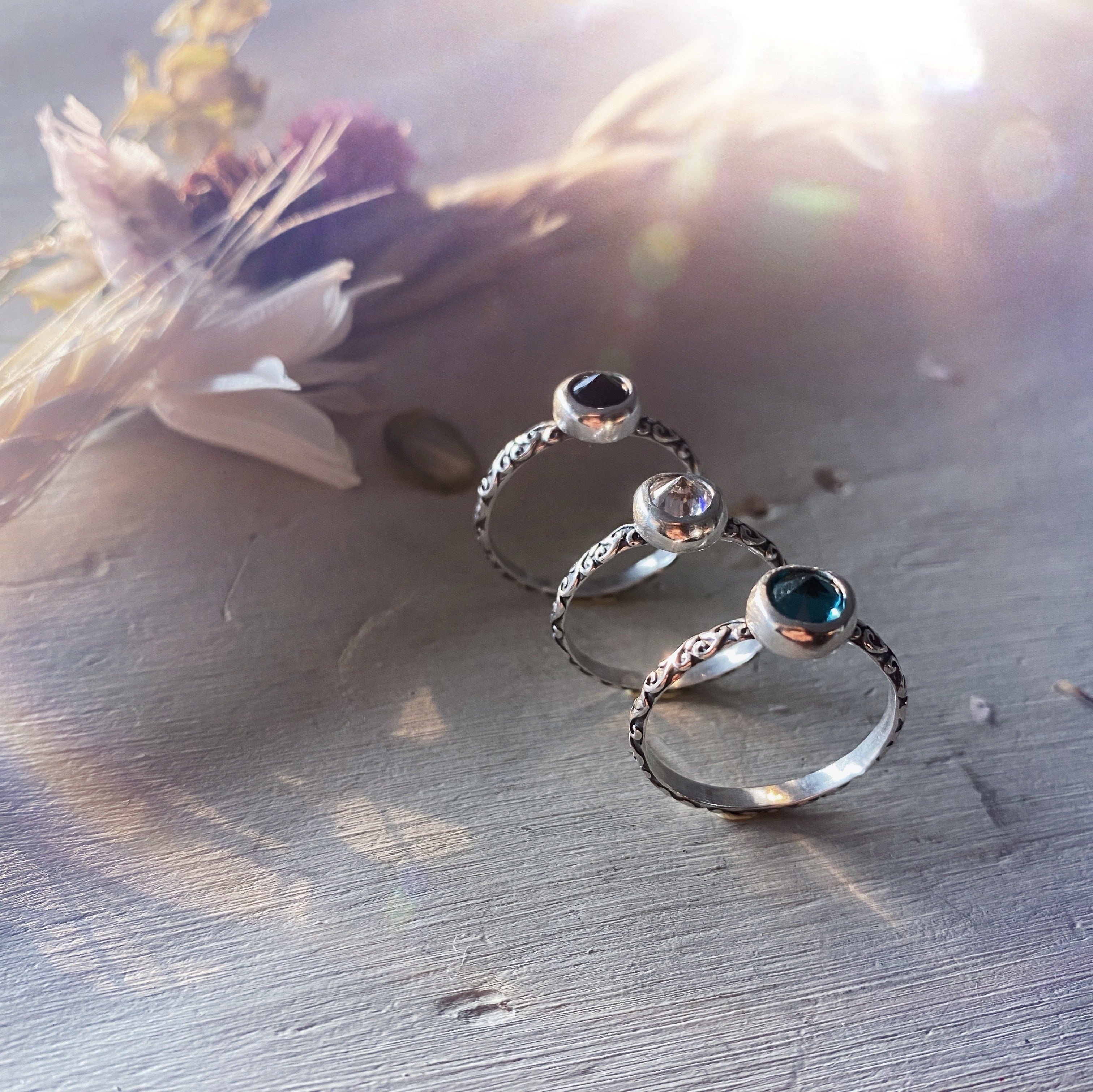 Anillo Minimal Barroco