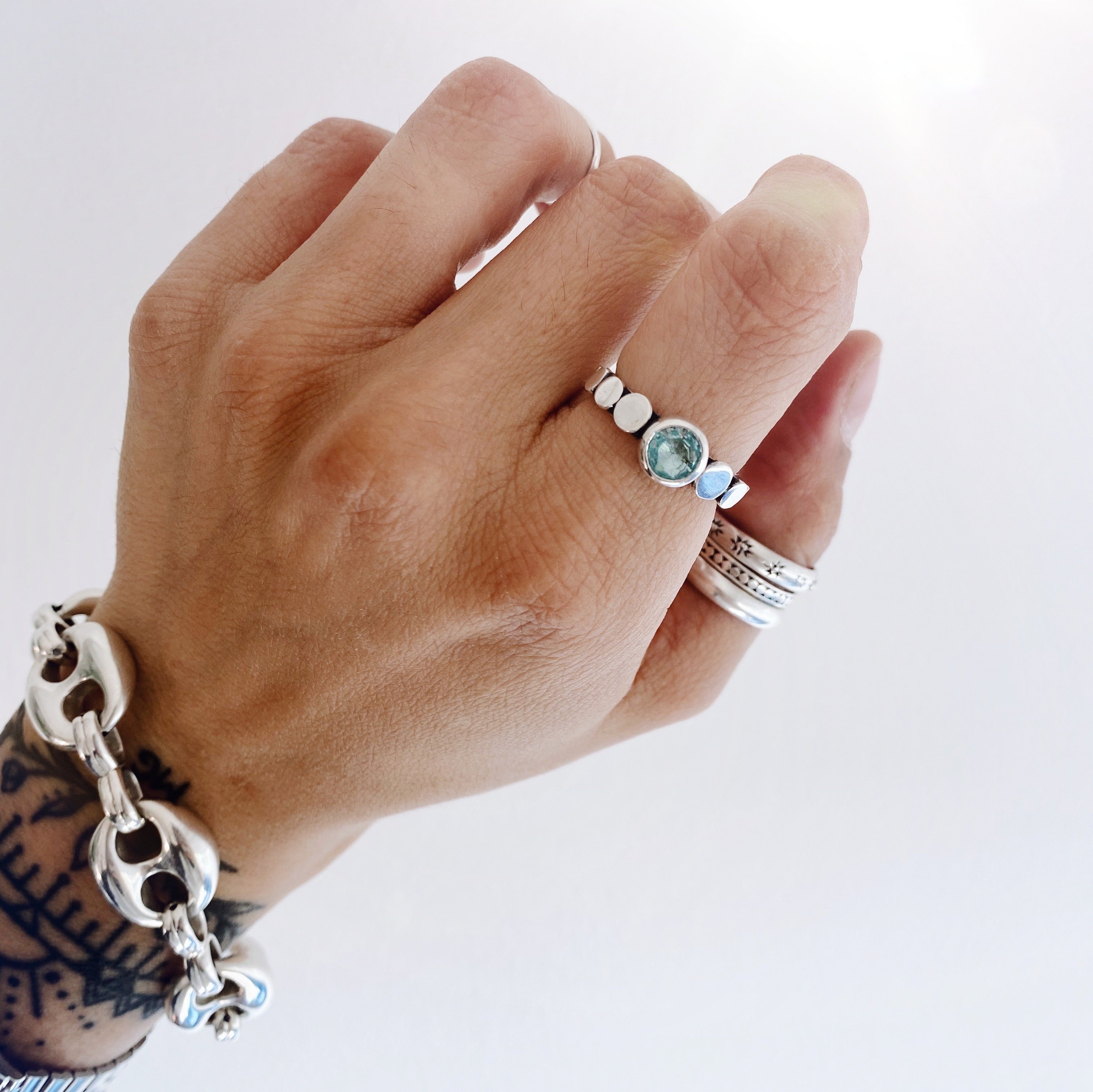 Anillo Popi + Piedra a elección