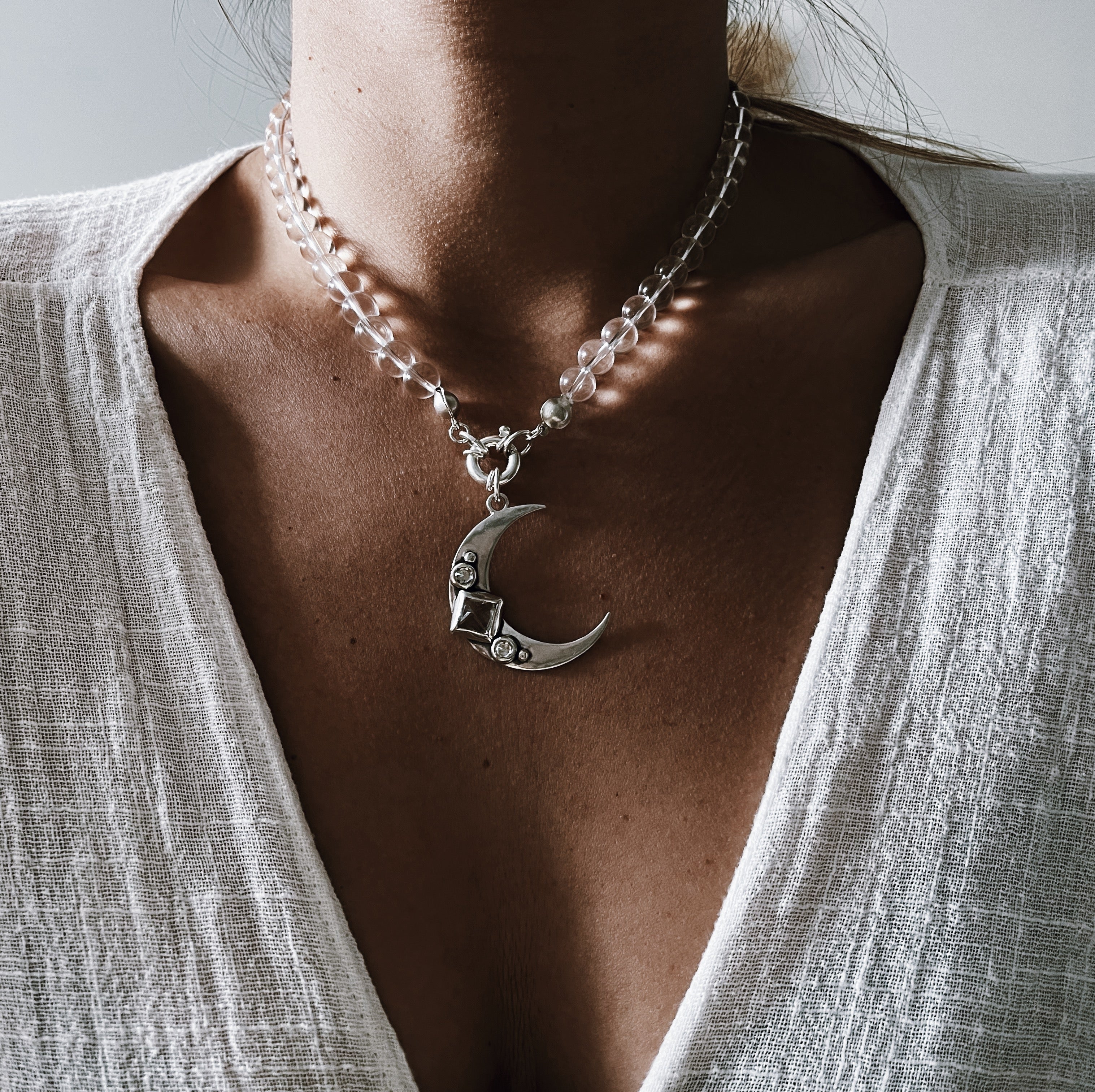 Collar Rocking Balls Cuarzo