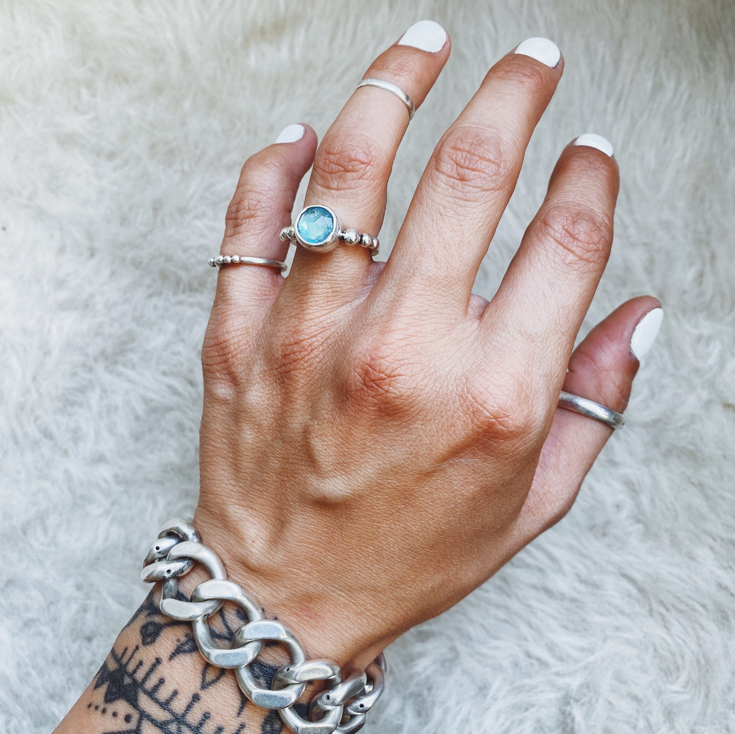 Anillo Flo + PIEDRA A ELECCION