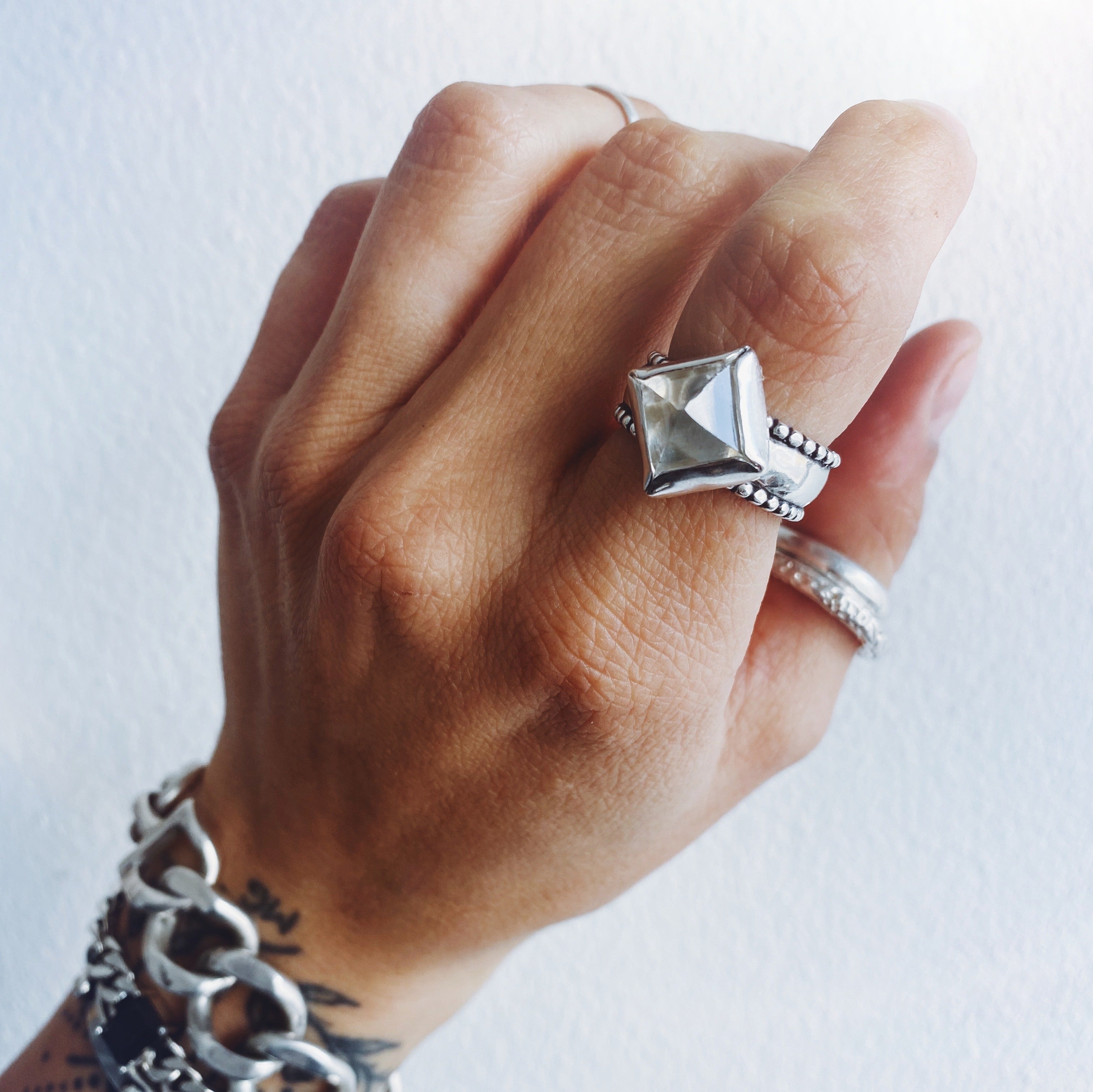 Anillo Giza Cuarzo