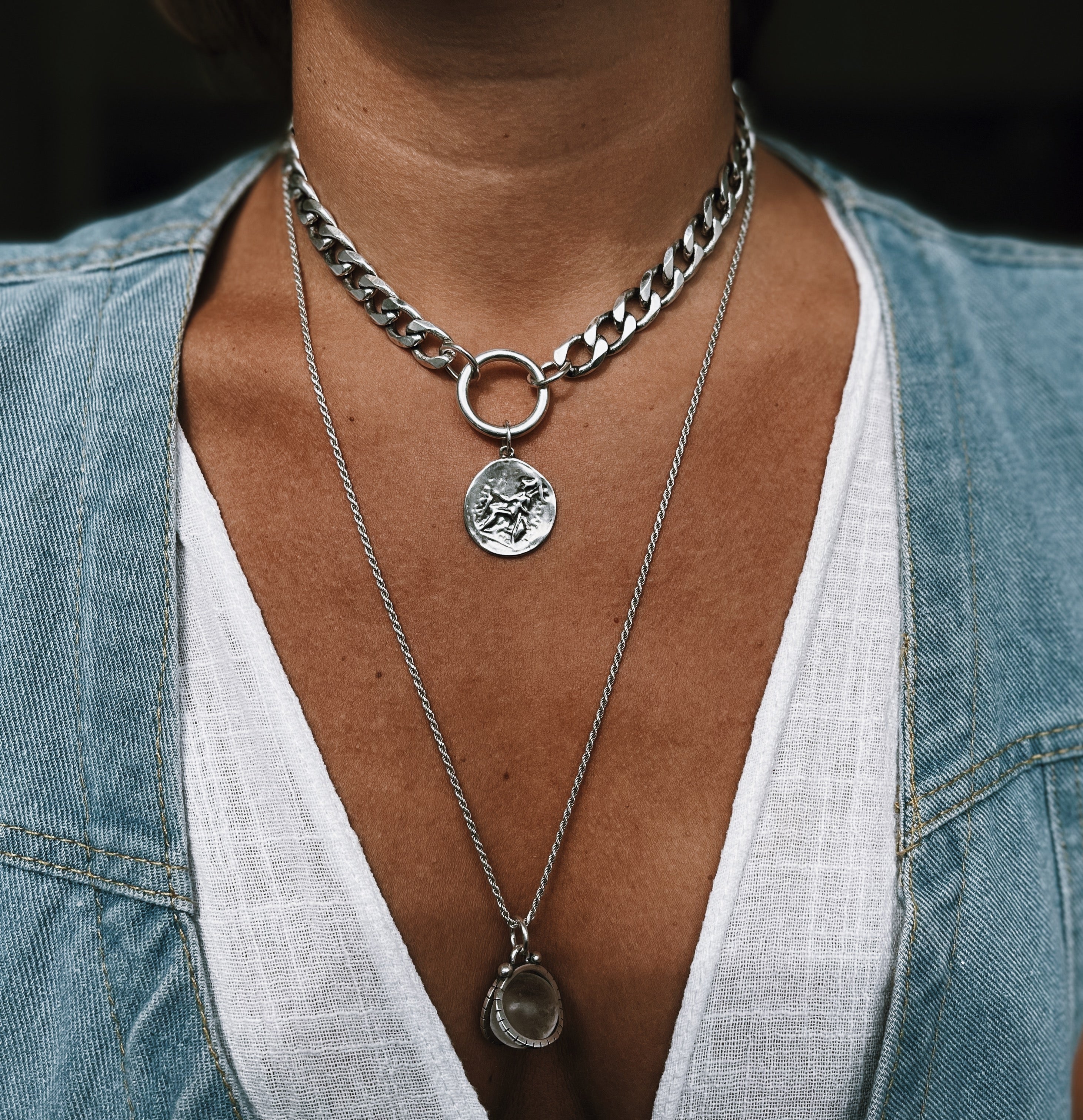 Choker Cadena Troya